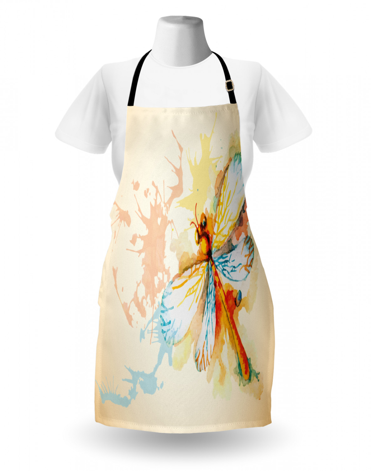 Ambesonne Apron with Adjustable Strap for Gardening Cooking Durable