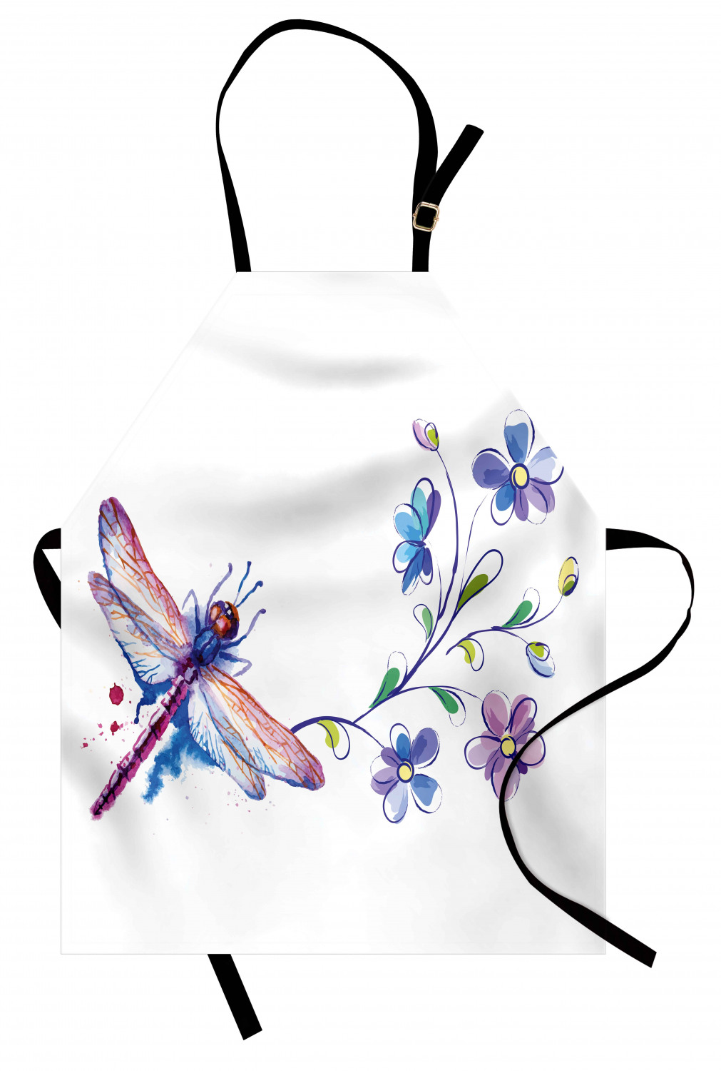 Ambesonne Apron with Adjustable Strap for Gardening Cooking Durable