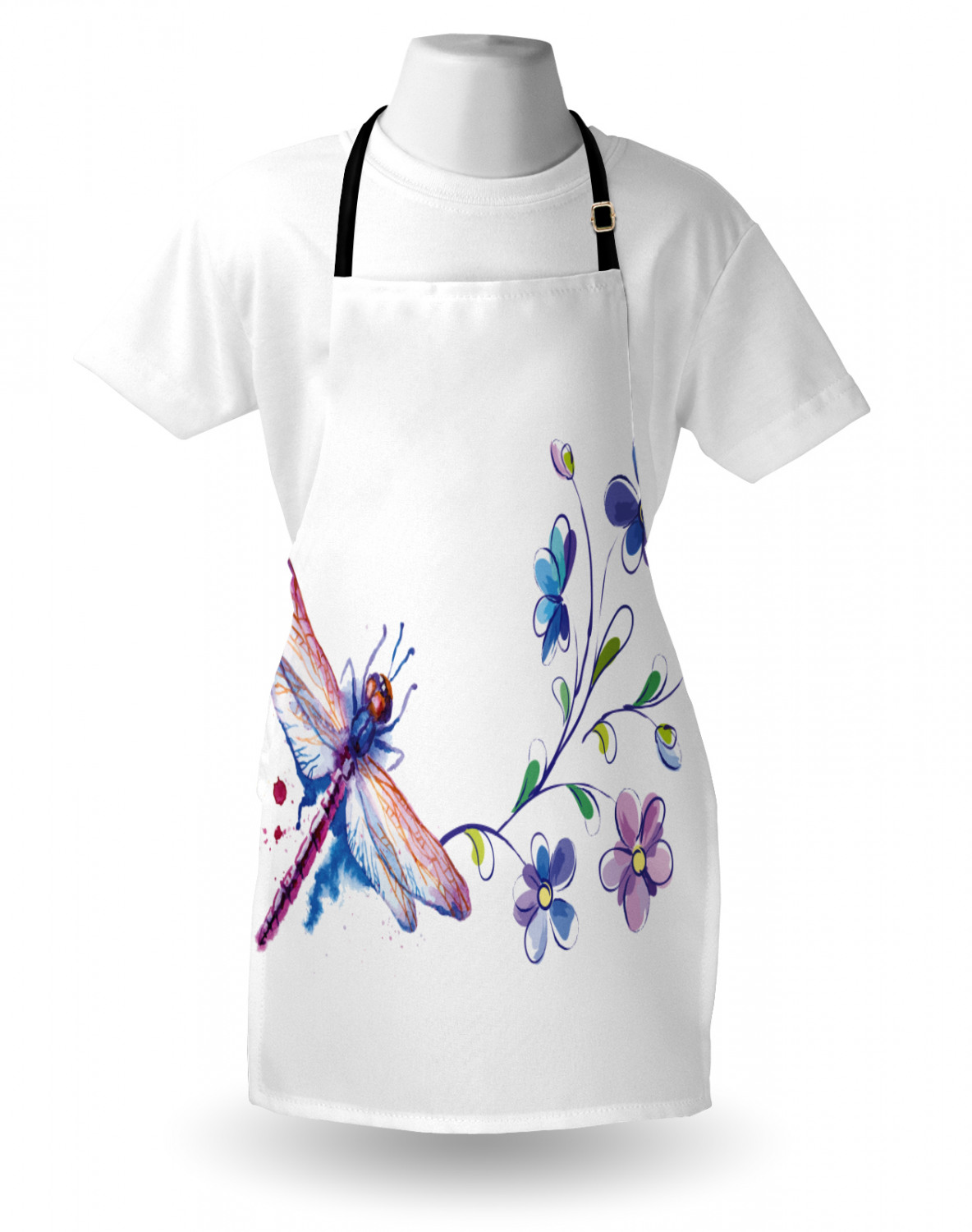 Ambesonne Apron with Adjustable Strap for Gardening Cooking Durable