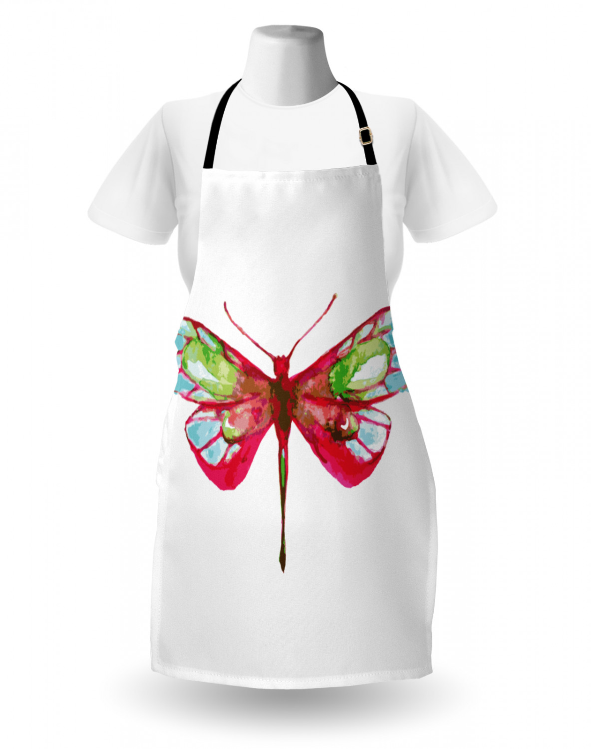 Ambesonne Apron with Adjustable Strap for Gardening Cooking Durable