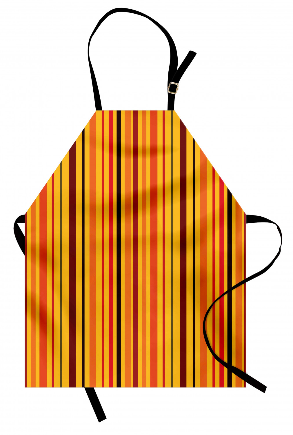 Ambesonne Durable Apron Bib Adjustable Neck for Gardening and Cooking