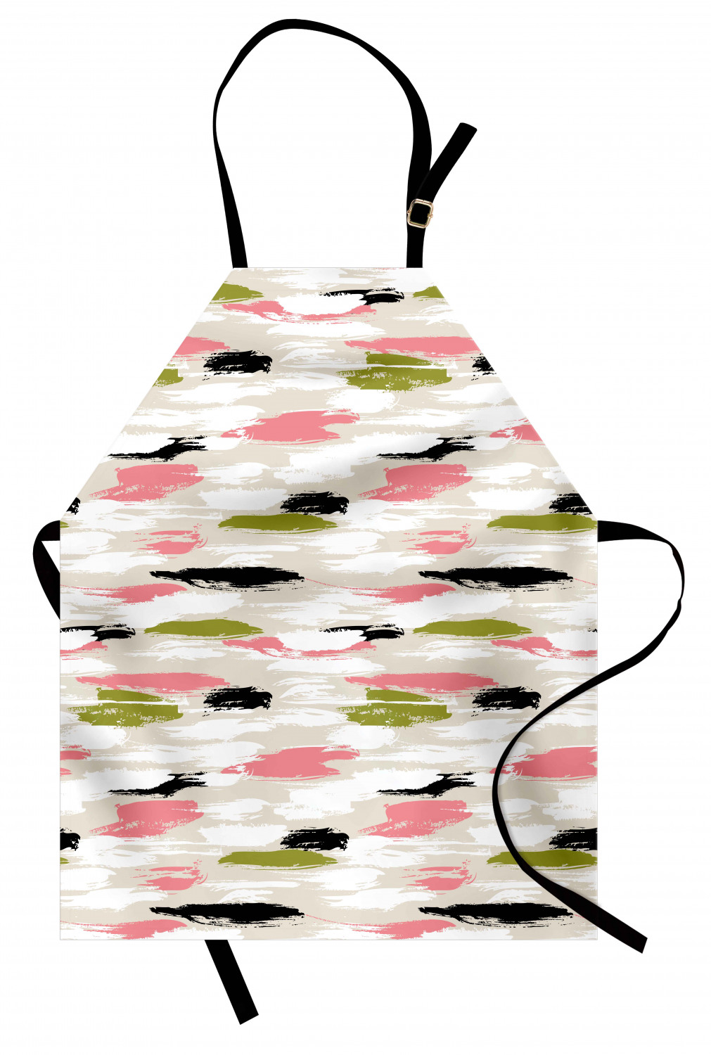 Ambesonne Durable Apron Bib Adjustable Neck for Gardening and Cooking