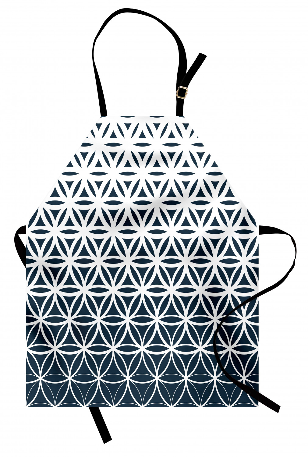 Ambesonne Durable Apron Bib Adjustable Neck for Gardening and Cooking