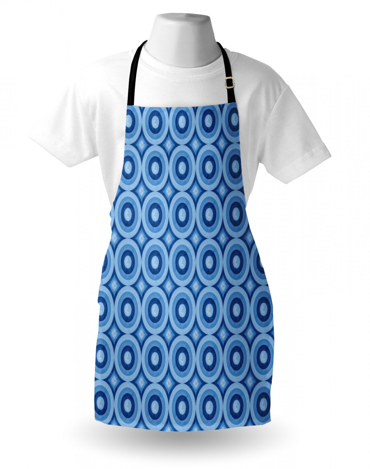 Ambesonne Durable Apron Bib Adjustable Neck for Gardening and Cooking