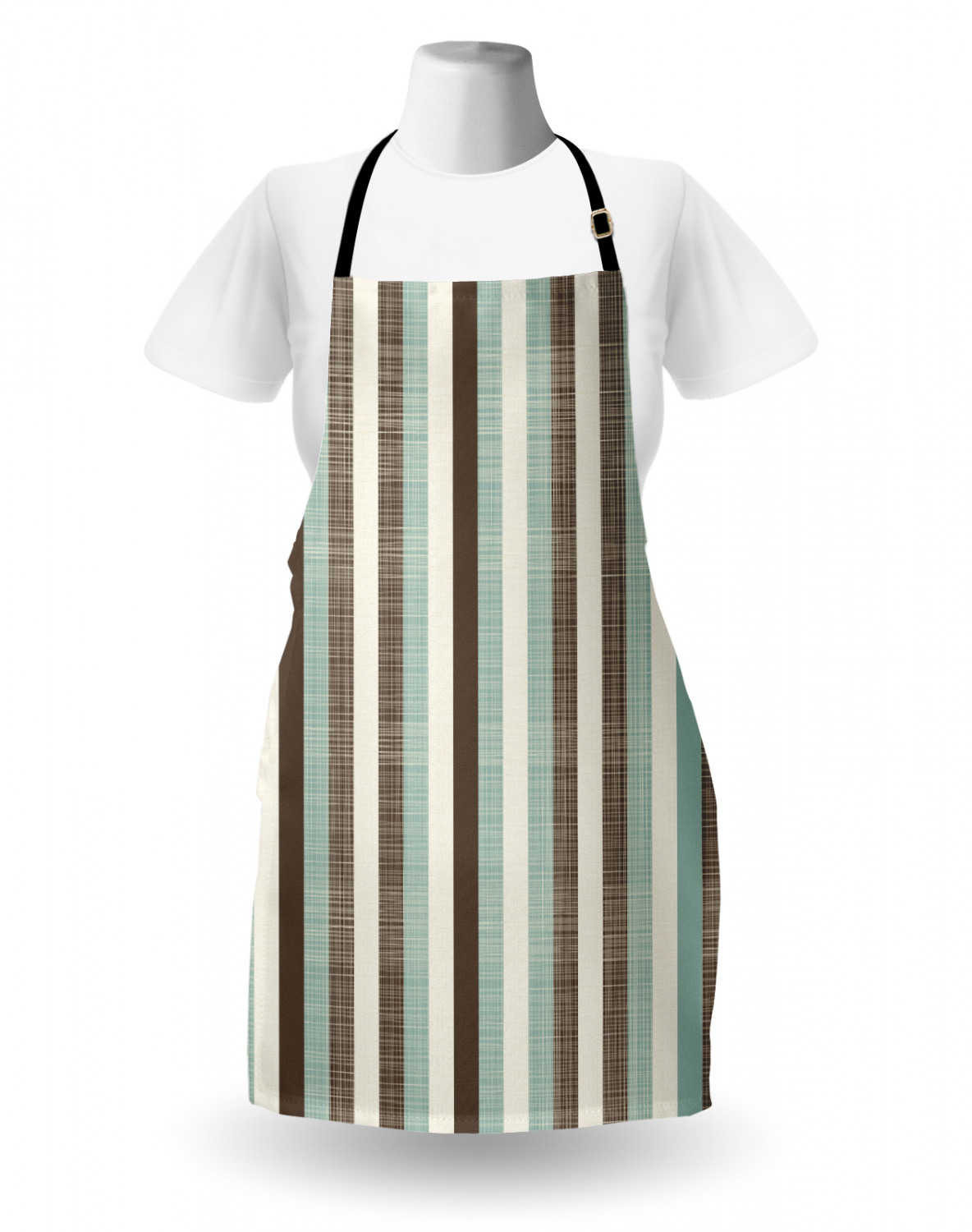 Ambesonne Durable Apron Bib Adjustable Neck for Gardening and Cooking