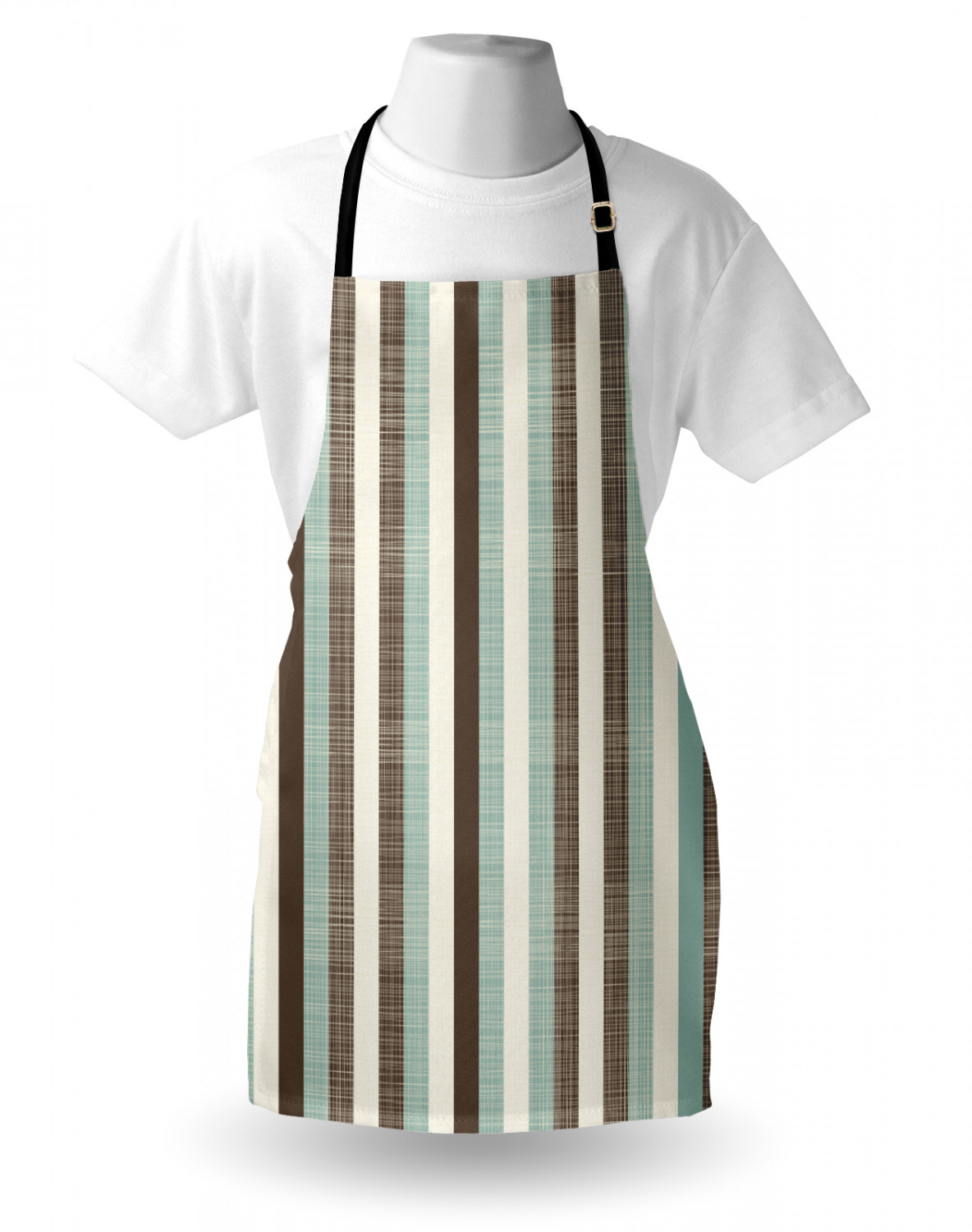 Ambesonne Durable Apron Bib Adjustable Neck for Gardening and Cooking