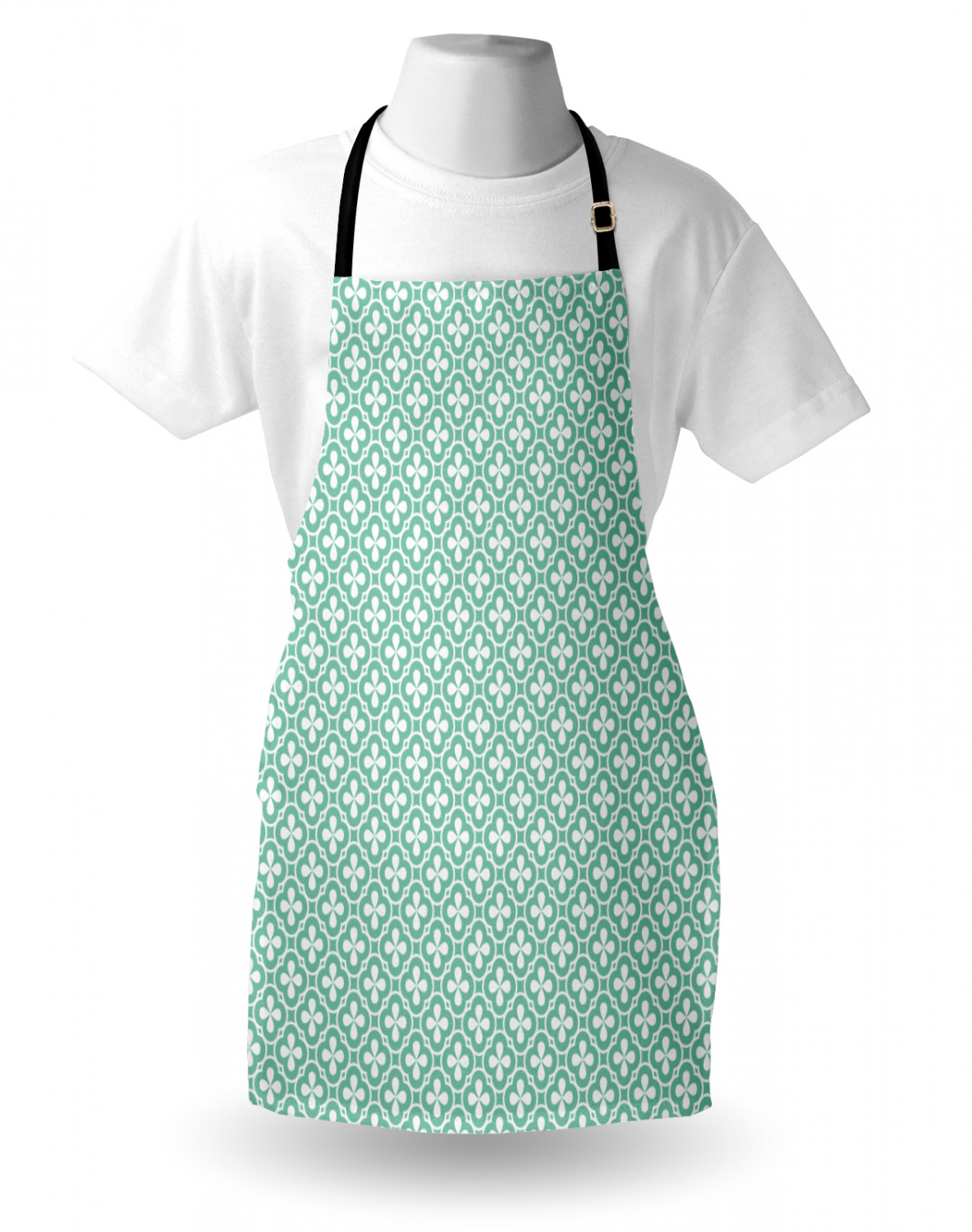 Ambesonne Durable Apron Bib Adjustable Neck for Gardening and Cooking