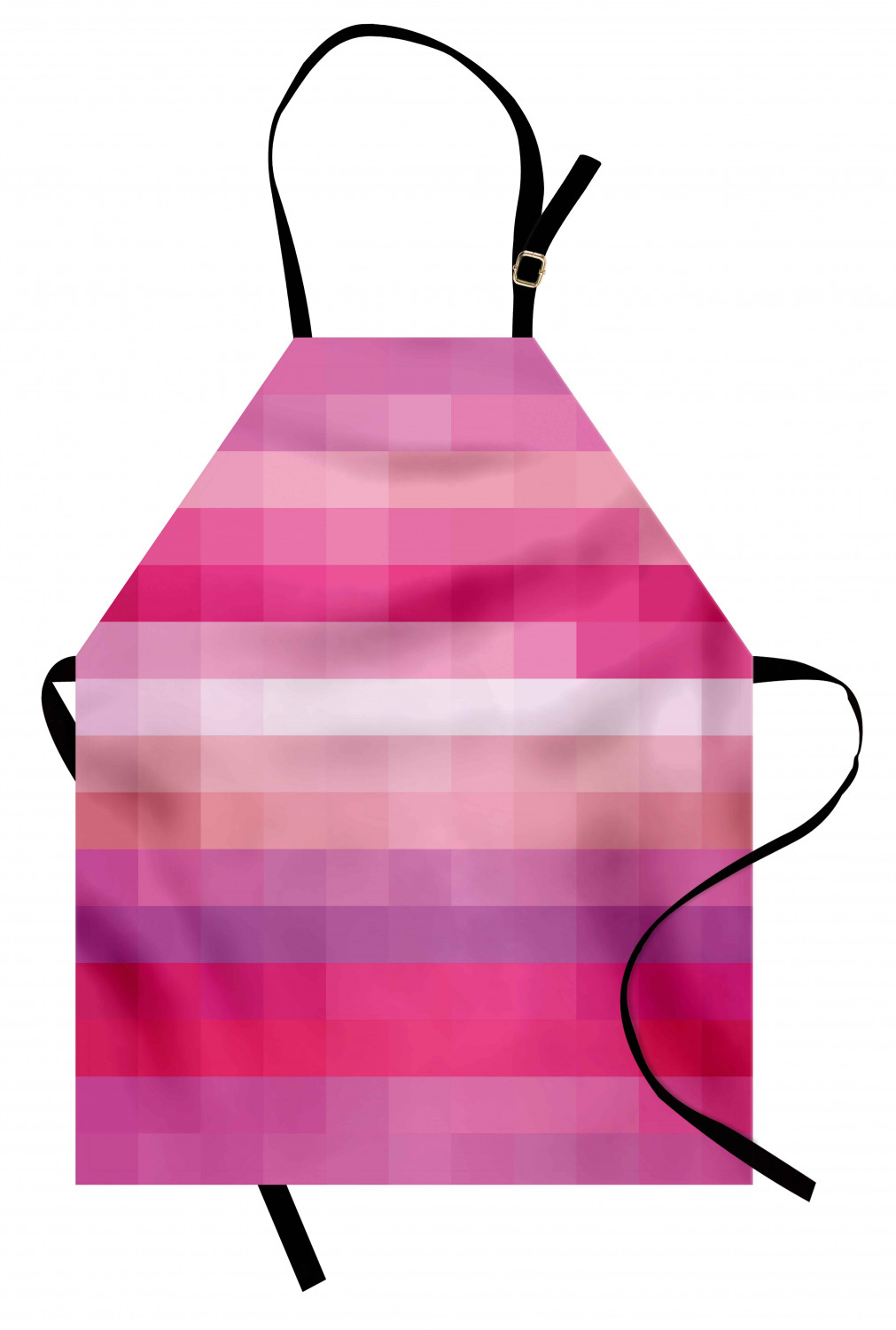 Ambesonne Pink Apron Unisex Kitchen Bib with Adjustable Neck Cooking Baking