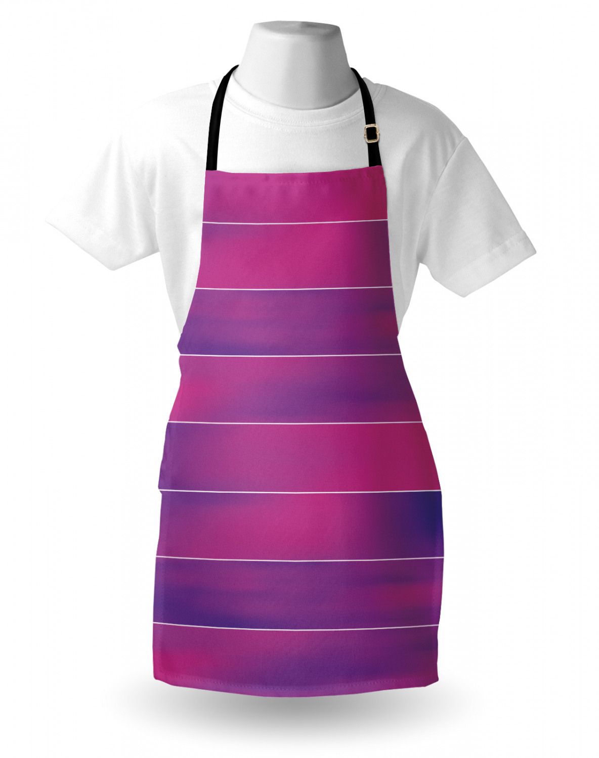 Ambesonne Pink Apron Unisex Kitchen Bib with Adjustable Neck Cooking Baking