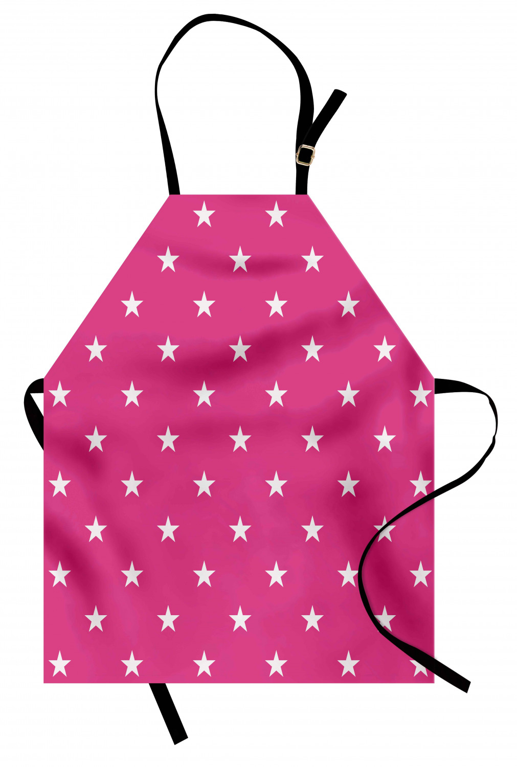 Ambesonne Pinkish Apron Unisex Kitchen Bib with Adjustable Neck Cooking Baking