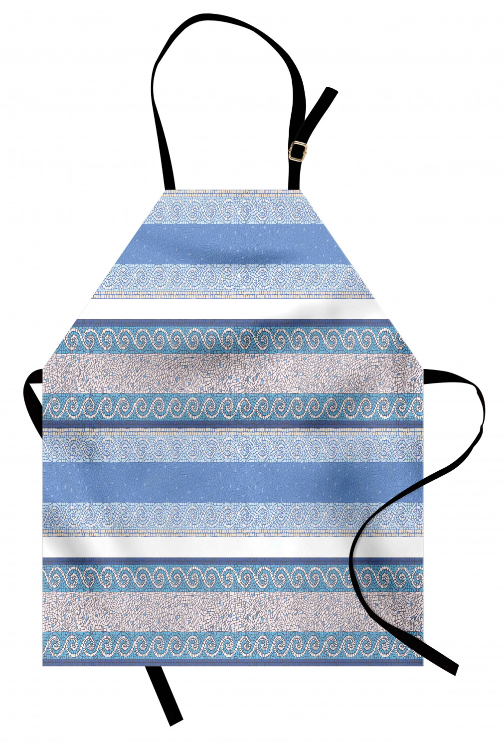 Ambesonne Retro Apron Unisex Kitchen Bib with Adjustable Neck Cooking Baking