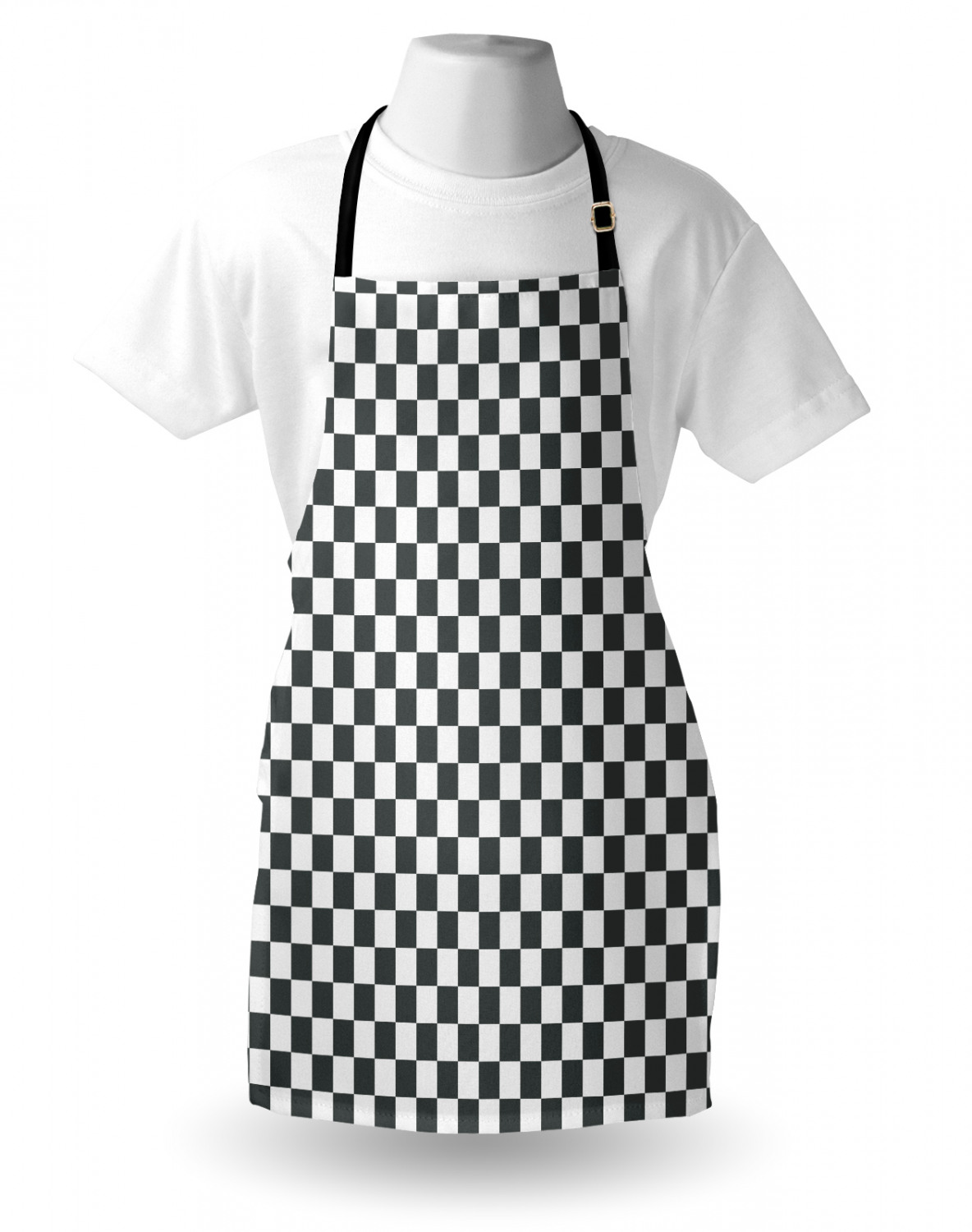 Ambesonne Apron Unisex Bib with Adjustable Strap for Working