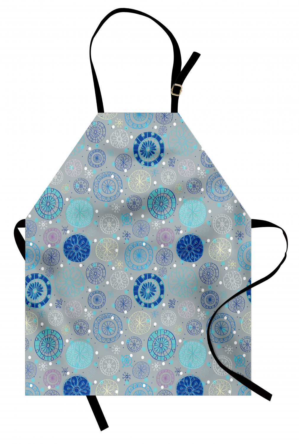 Ambesonne Apron Unisex Bib with Adjustable Strap for Working