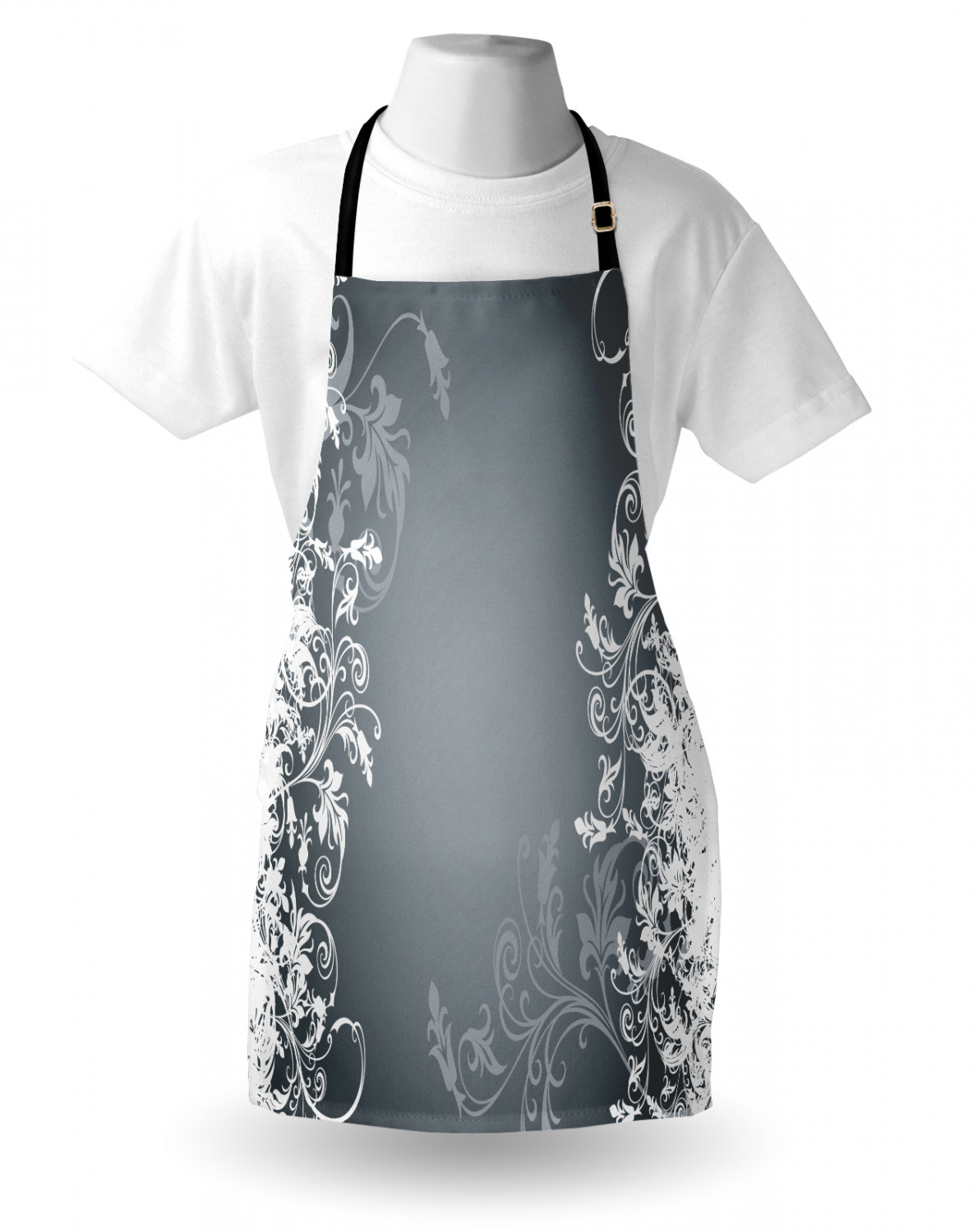 Mexican Sugar Skull Apron Unisex Kitchen Bib with Adjustable Neck Cooking Baking