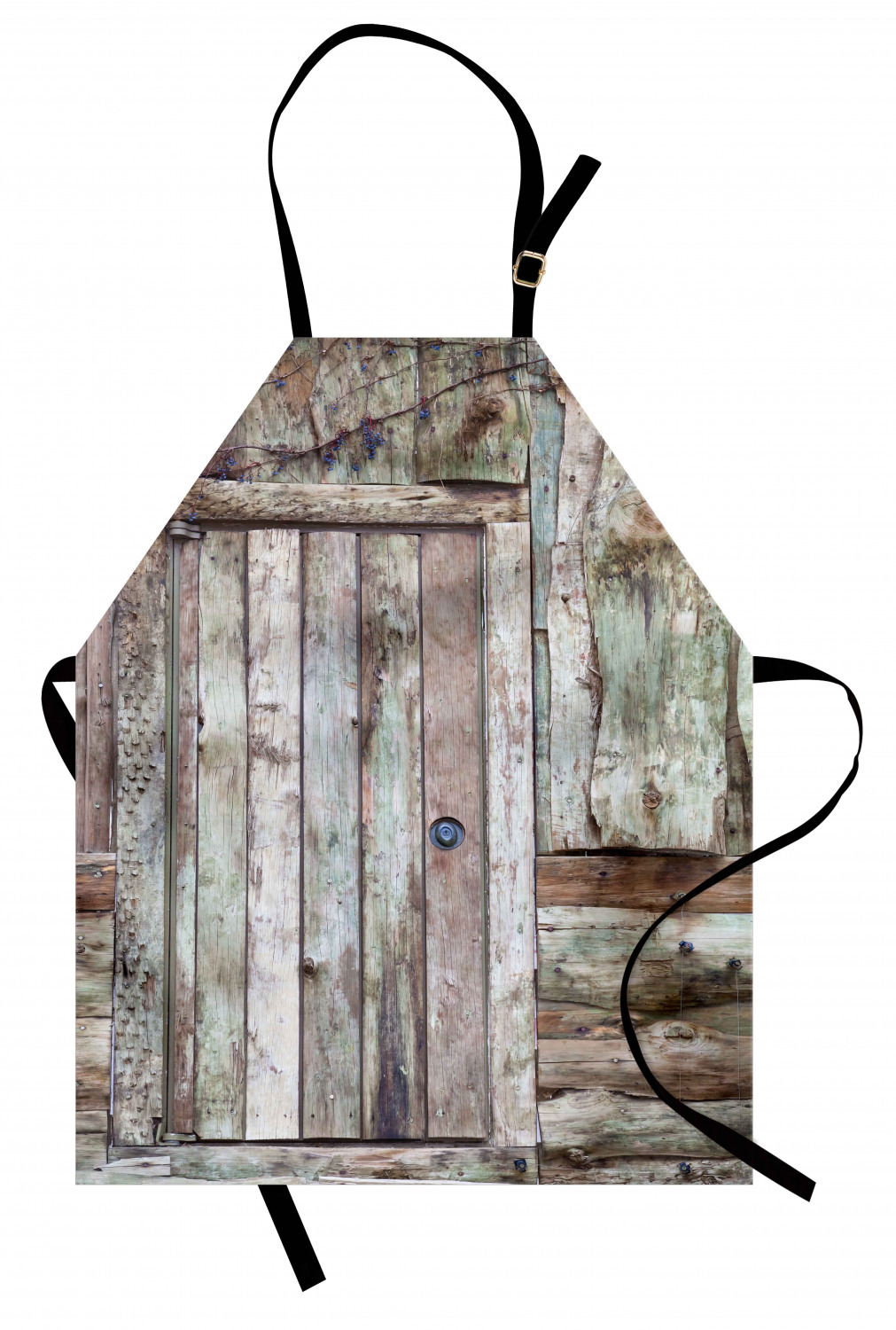 Ambesonne Unisex Durable Apron with Adjustable Neck for Gardening Cooking