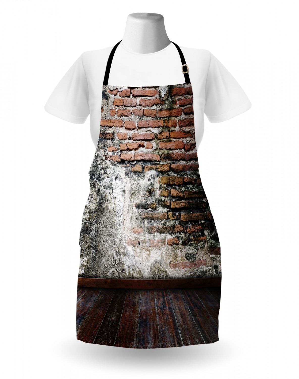 Ambesonne Unisex Durable Apron with Adjustable Neck for Gardening Cooking