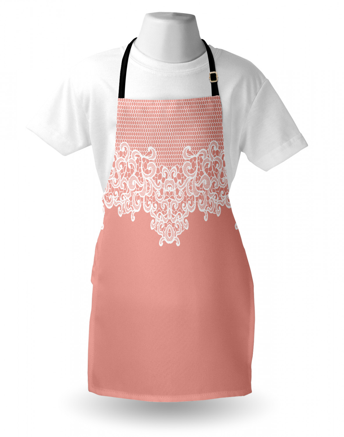 Ambesonne Apron Unisex Bib with Adjustable Strap for Working