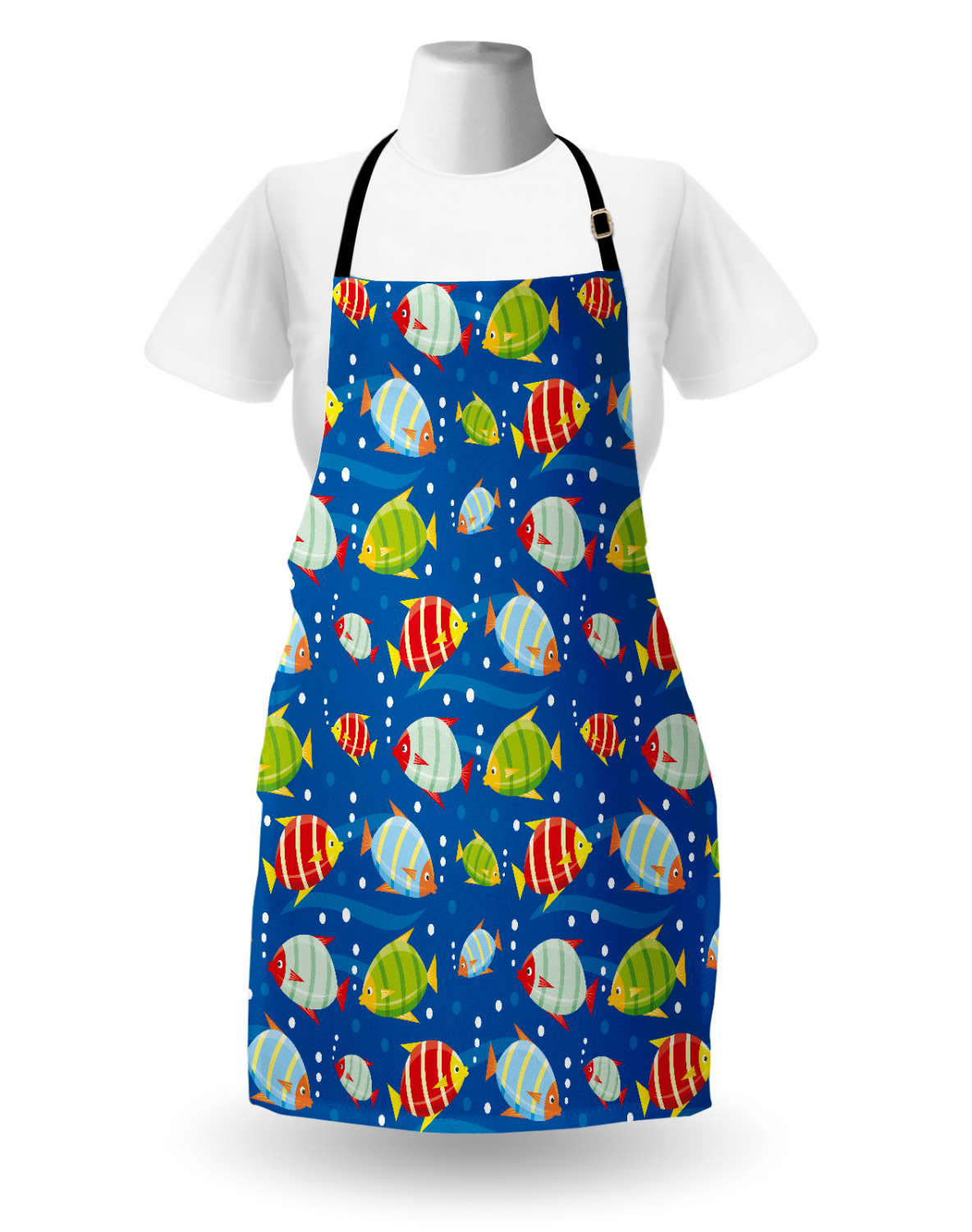 Marine Anchor Apron Unisex Kitchen Bib with Adjustable Neck Cooking ...