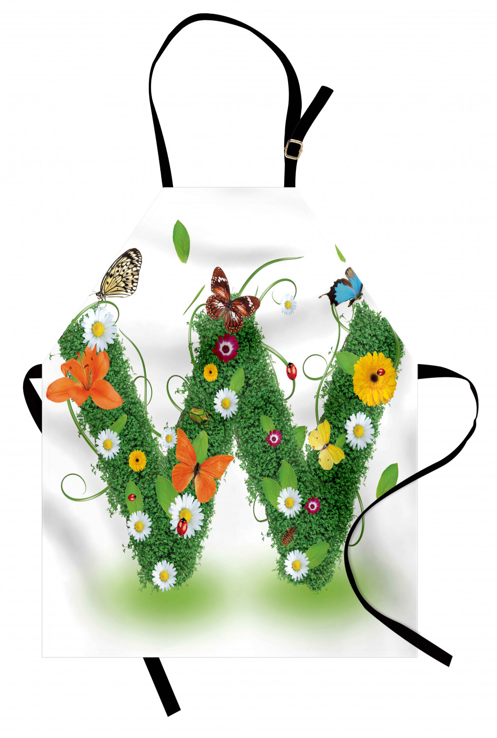 Animals Apron Unisex Kitchen Bib with Adjustable Neck Cooking Baking