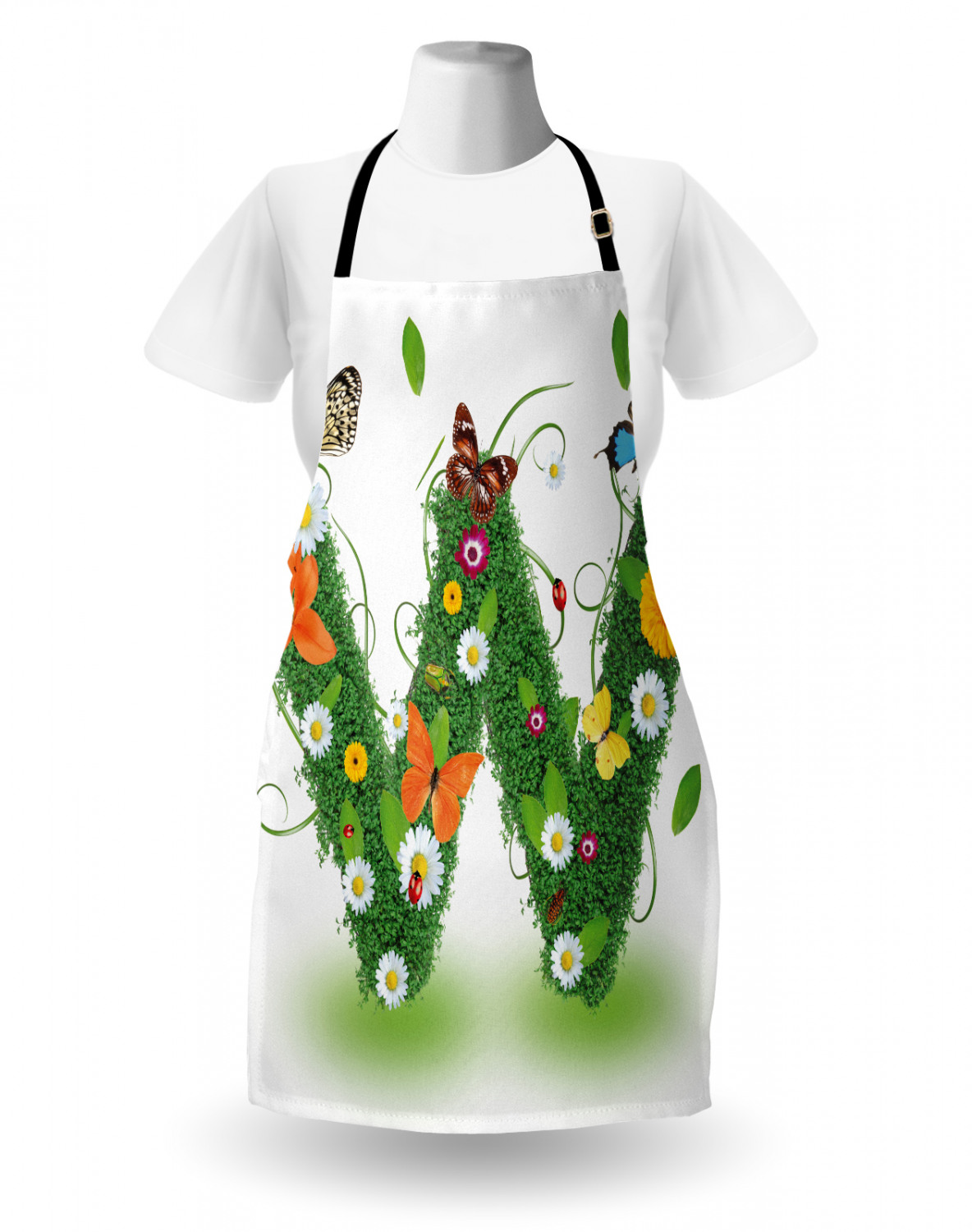 Animals Apron Unisex Kitchen Bib with Adjustable Neck Cooking Baking