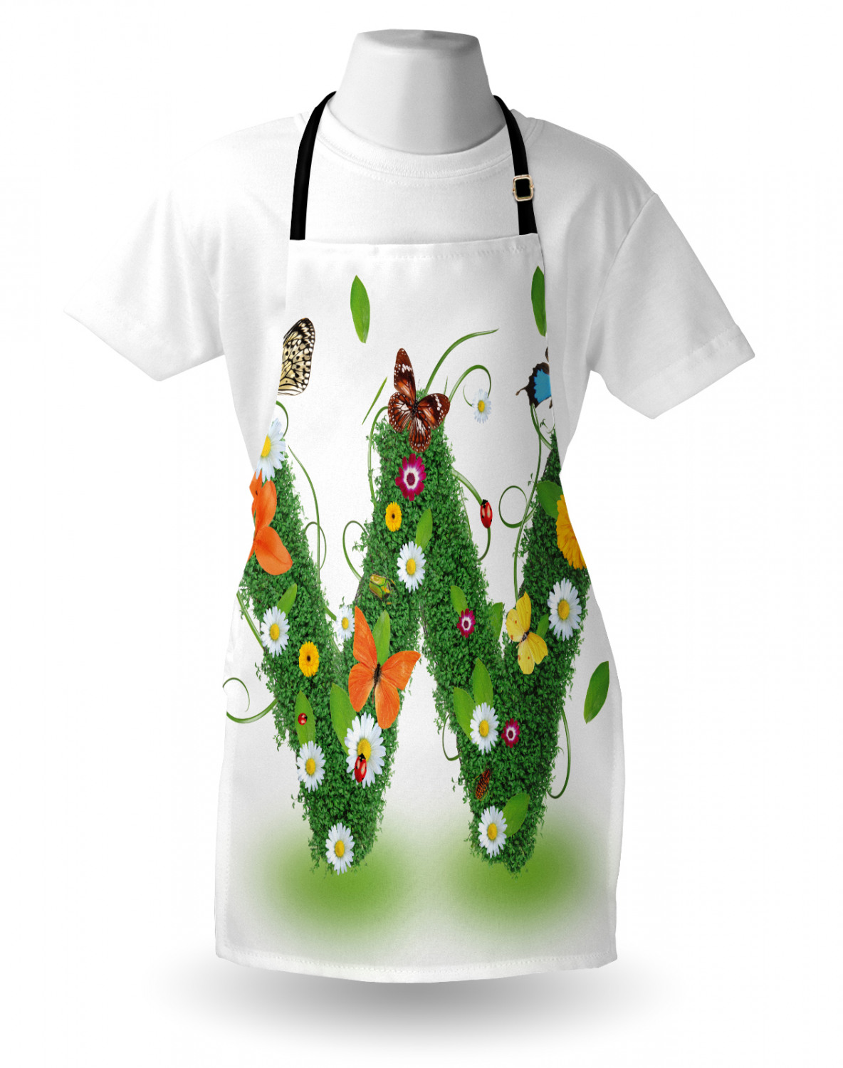 Animals Apron Unisex Kitchen Bib with Adjustable Neck Cooking Baking