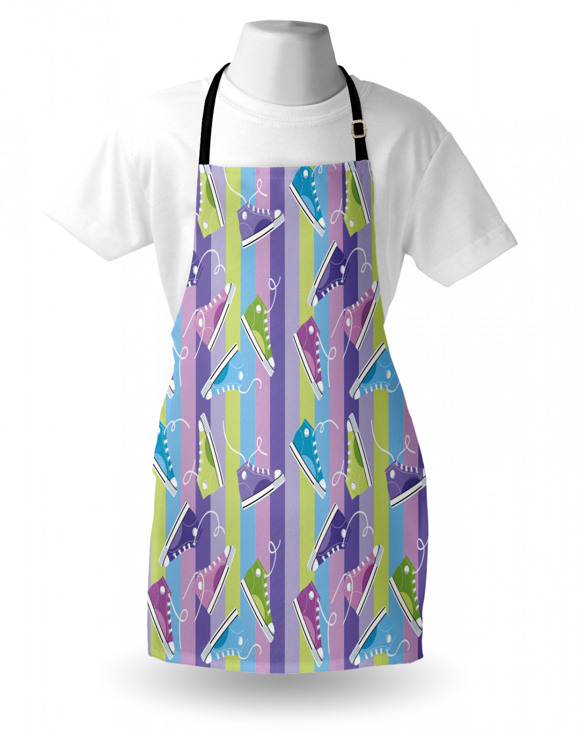 Ambesonne Unisex Durable Apron with Adjustable Neck for Gardening Cooking