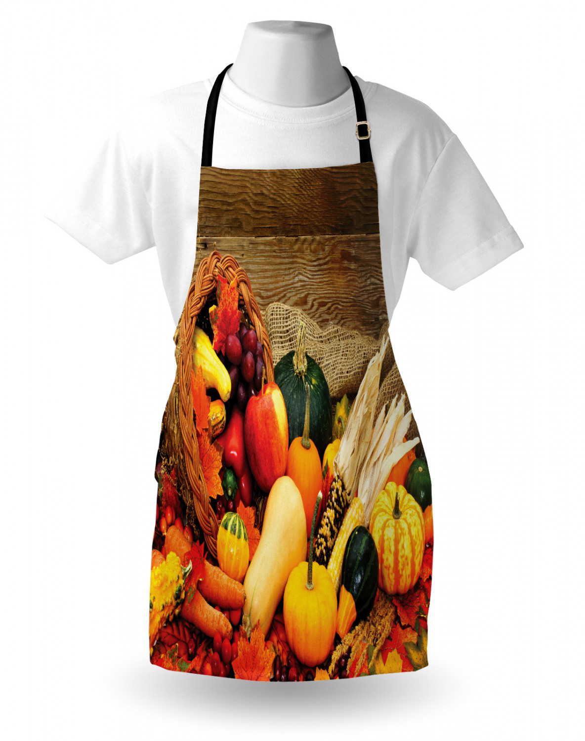 Details about   Ambesonne Durable Apron Bib with Adjustable Neck Cooking Gardening 