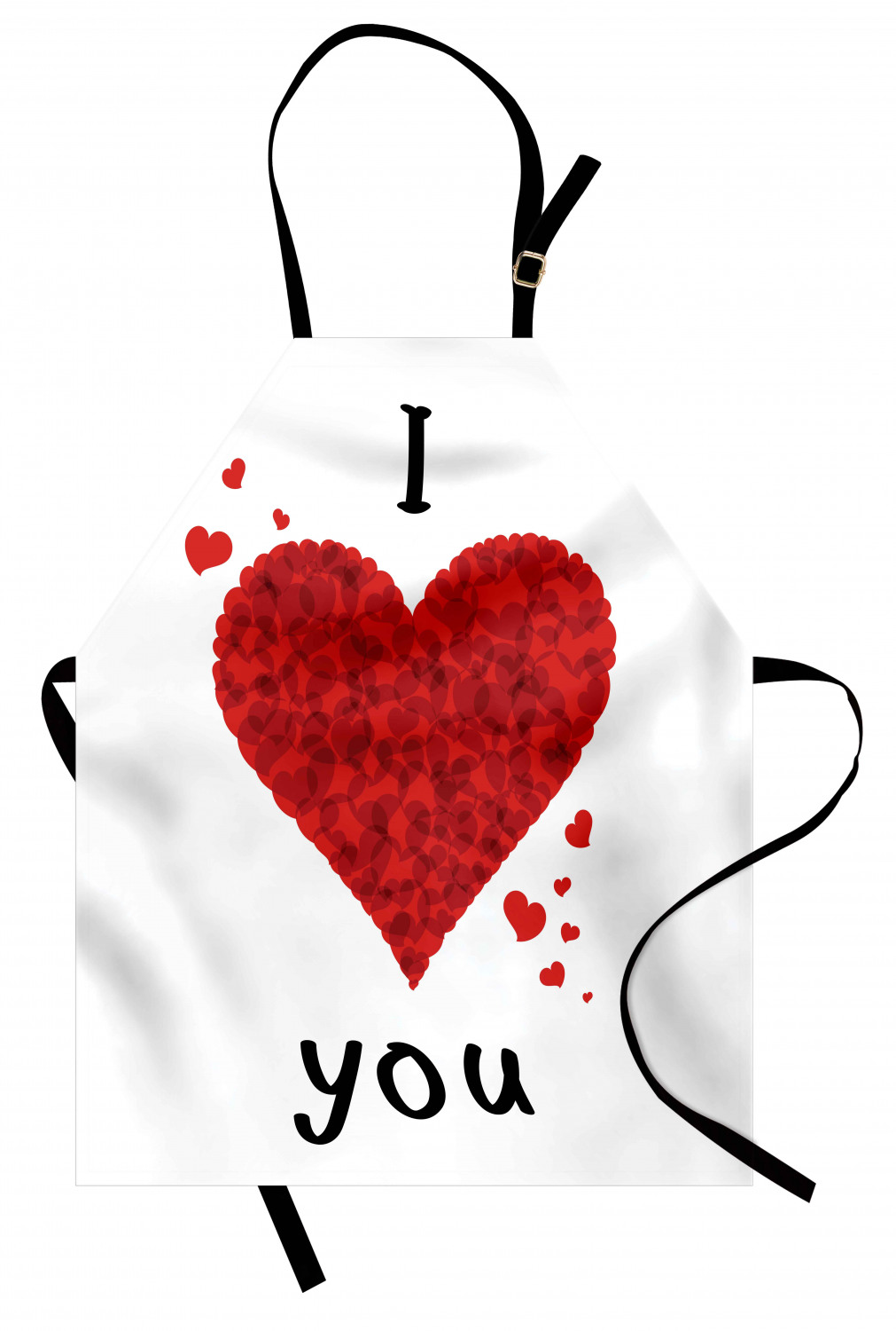 Ambesonne Love Saying Kids Apron Boys Girls Apron Bib Cooking & Painting