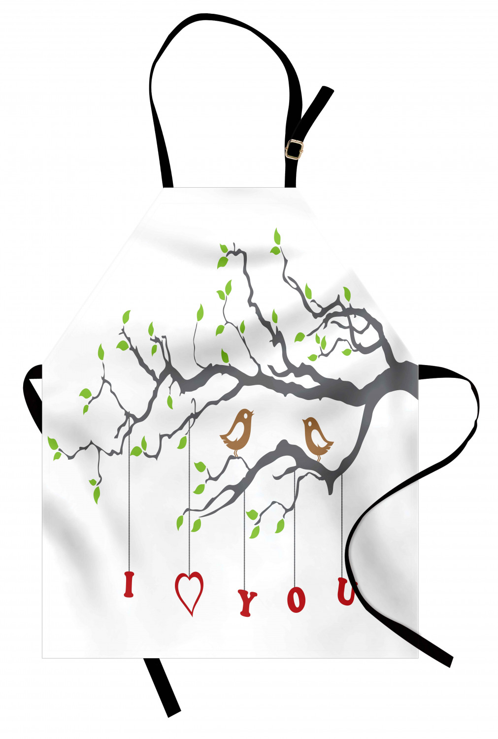 Ambesonne Love Saying Kids Apron Boys Girls Apron Bib Cooking & Painting