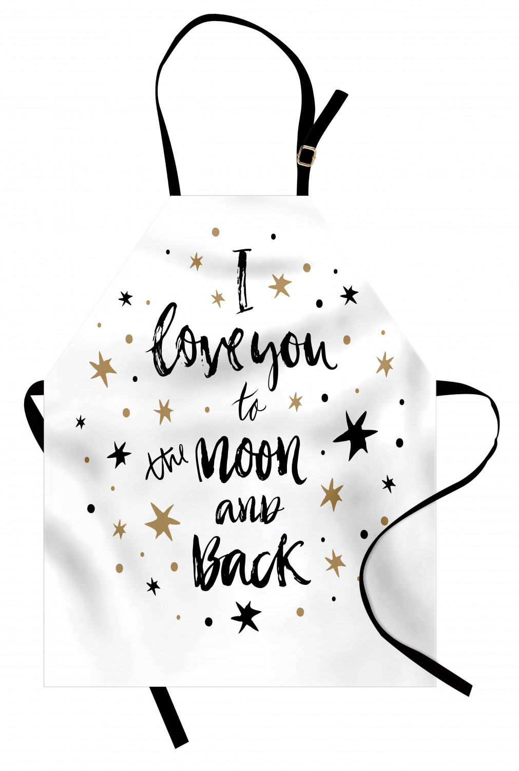 Ambesonne Love Saying Kids Apron Boys Girls Apron Bib Cooking & Painting