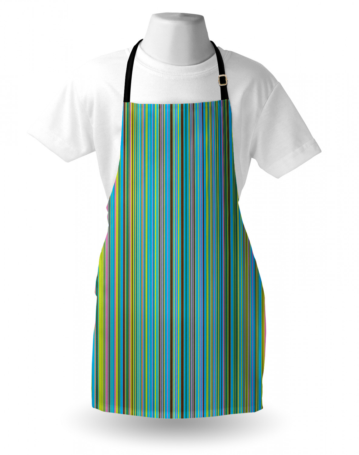 Ambesonne Unisex Durable Apron with Adjustable Neck for Gardening Cooking