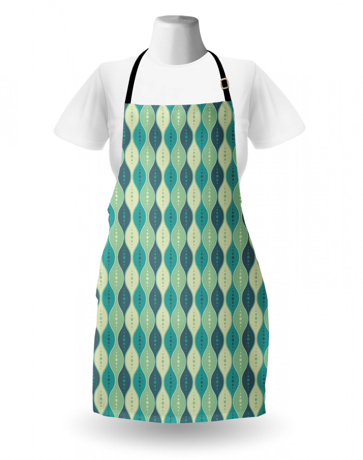 Ambesonne Structure Apron Unisex Kitchen Bib with Adjustable Neck ...