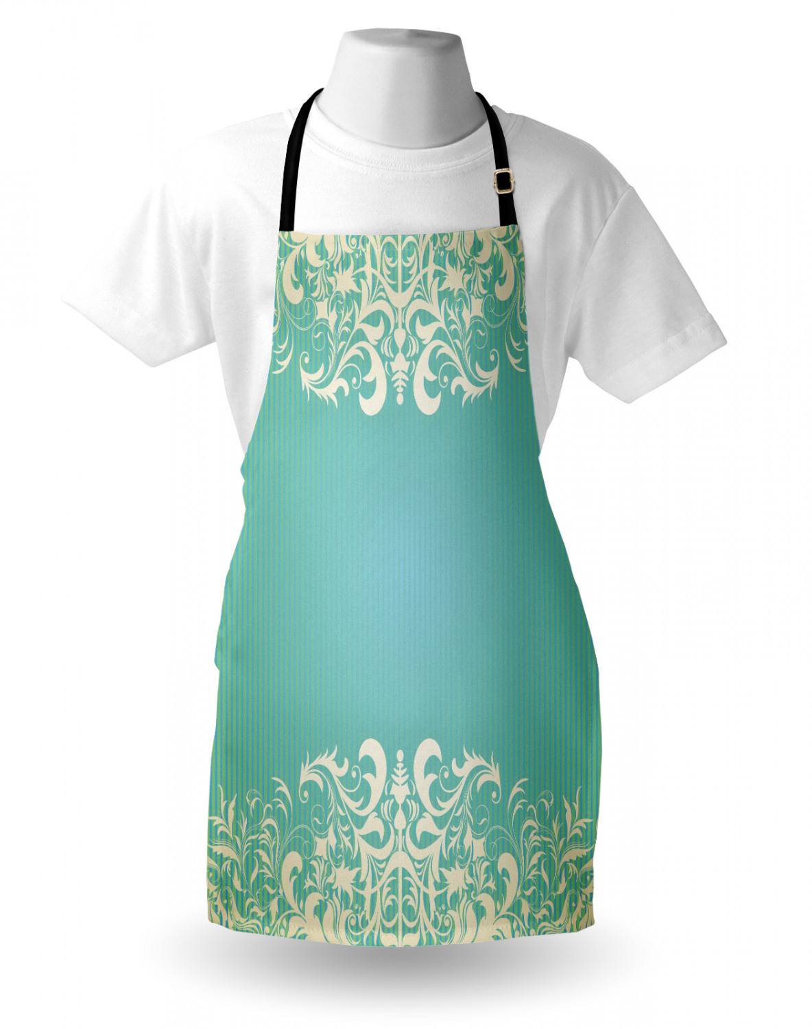 Ambesonne Unisex Durable Apron with Adjustable Neck for Gardening Cooking