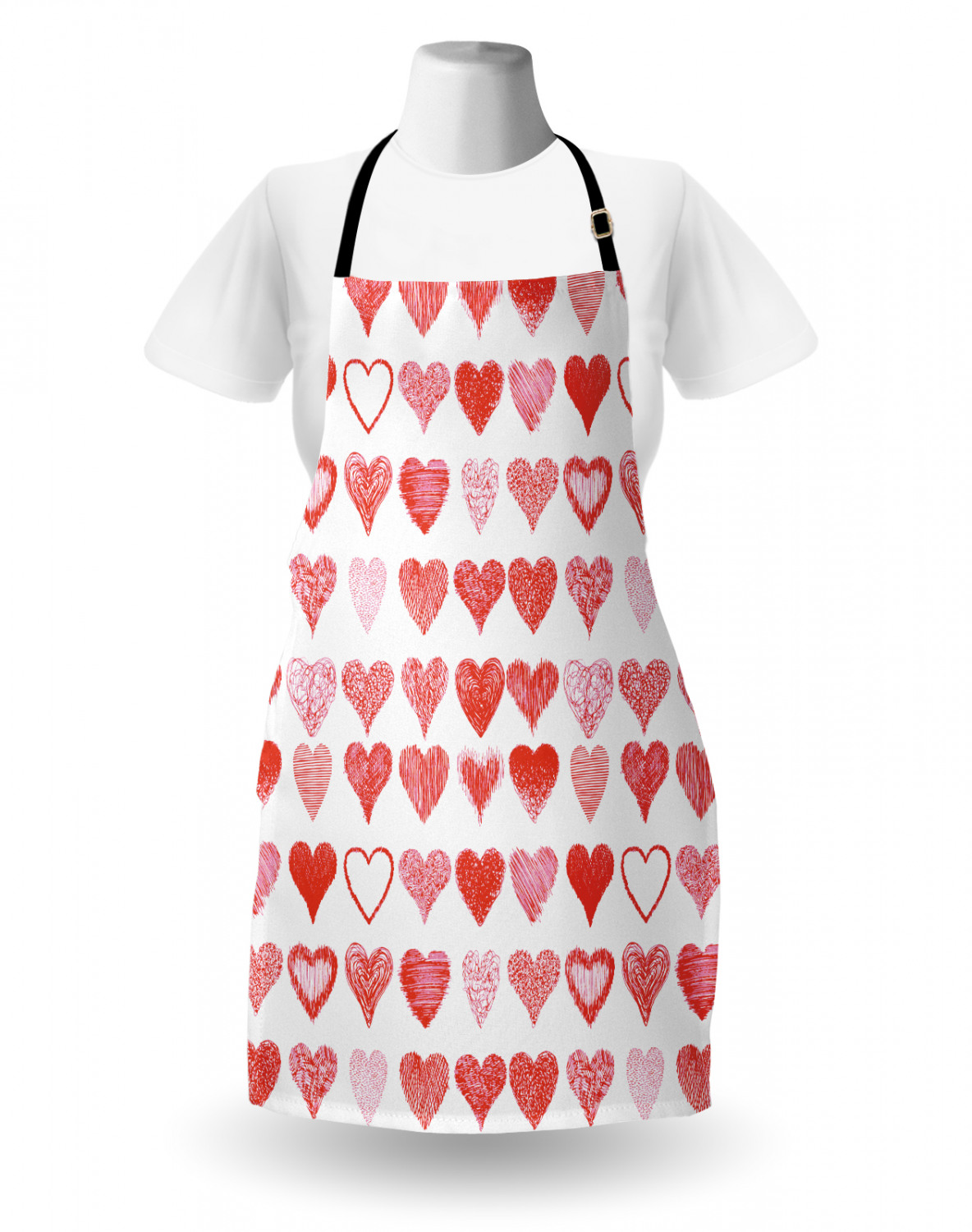 Ambesonne Unisex Durable Apron with Adjustable Neck for Gardening Cooking