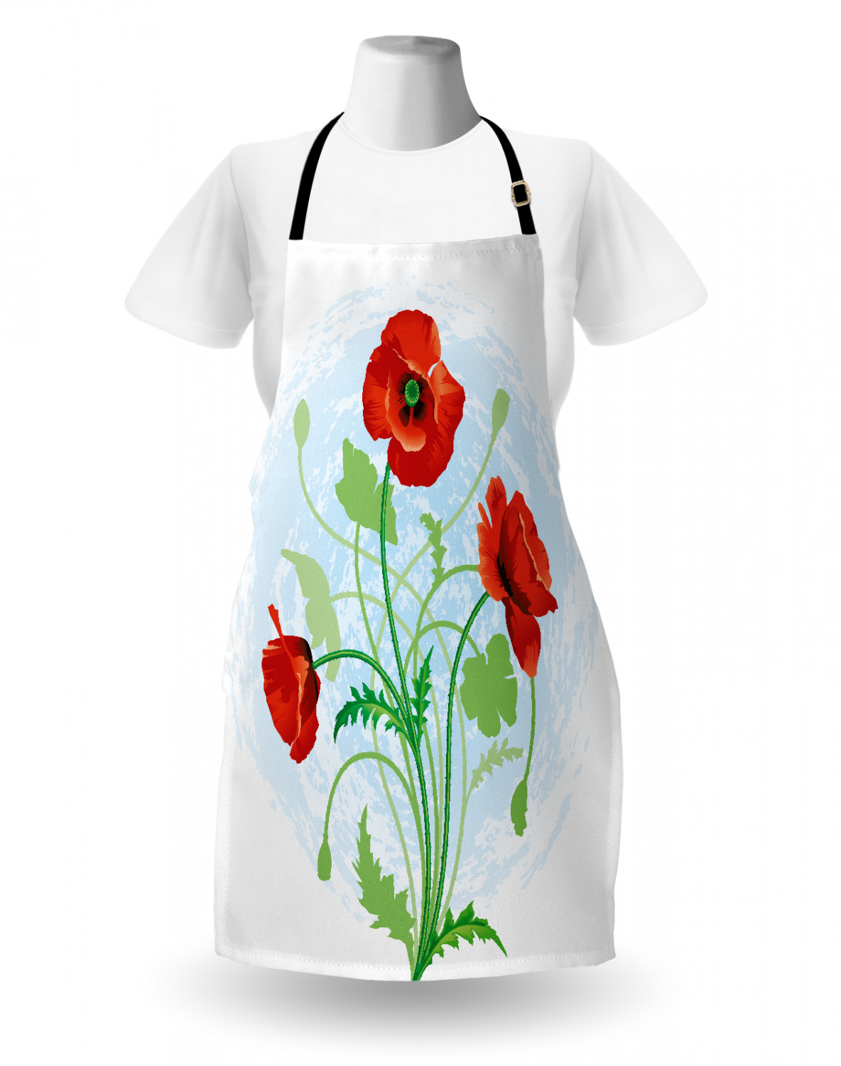 Ambesonne Unisex Durable Apron with Adjustable Neck for Gardening Cooking