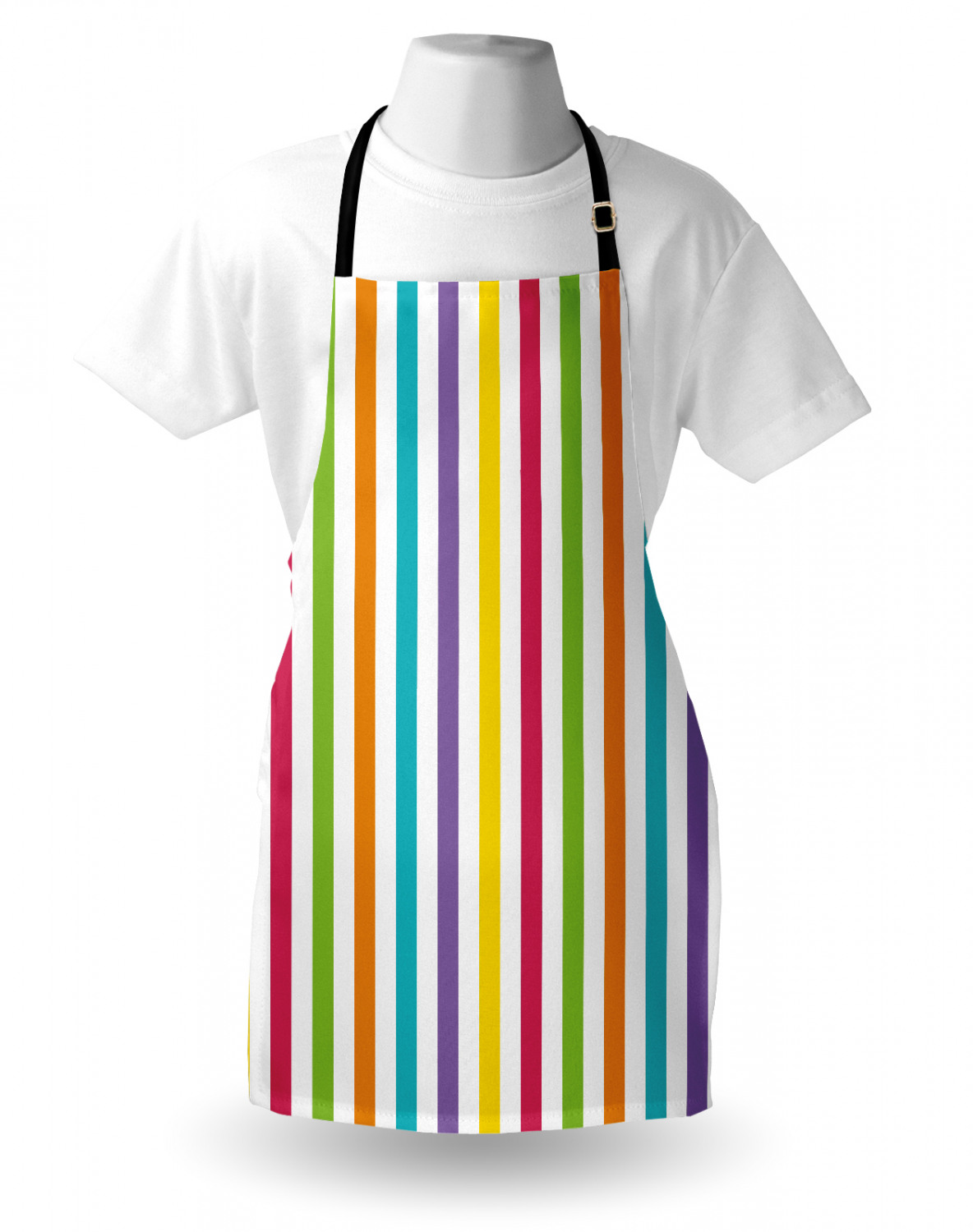 Ambesonne Unisex Durable Apron with Adjustable Neck for Gardening Cooking