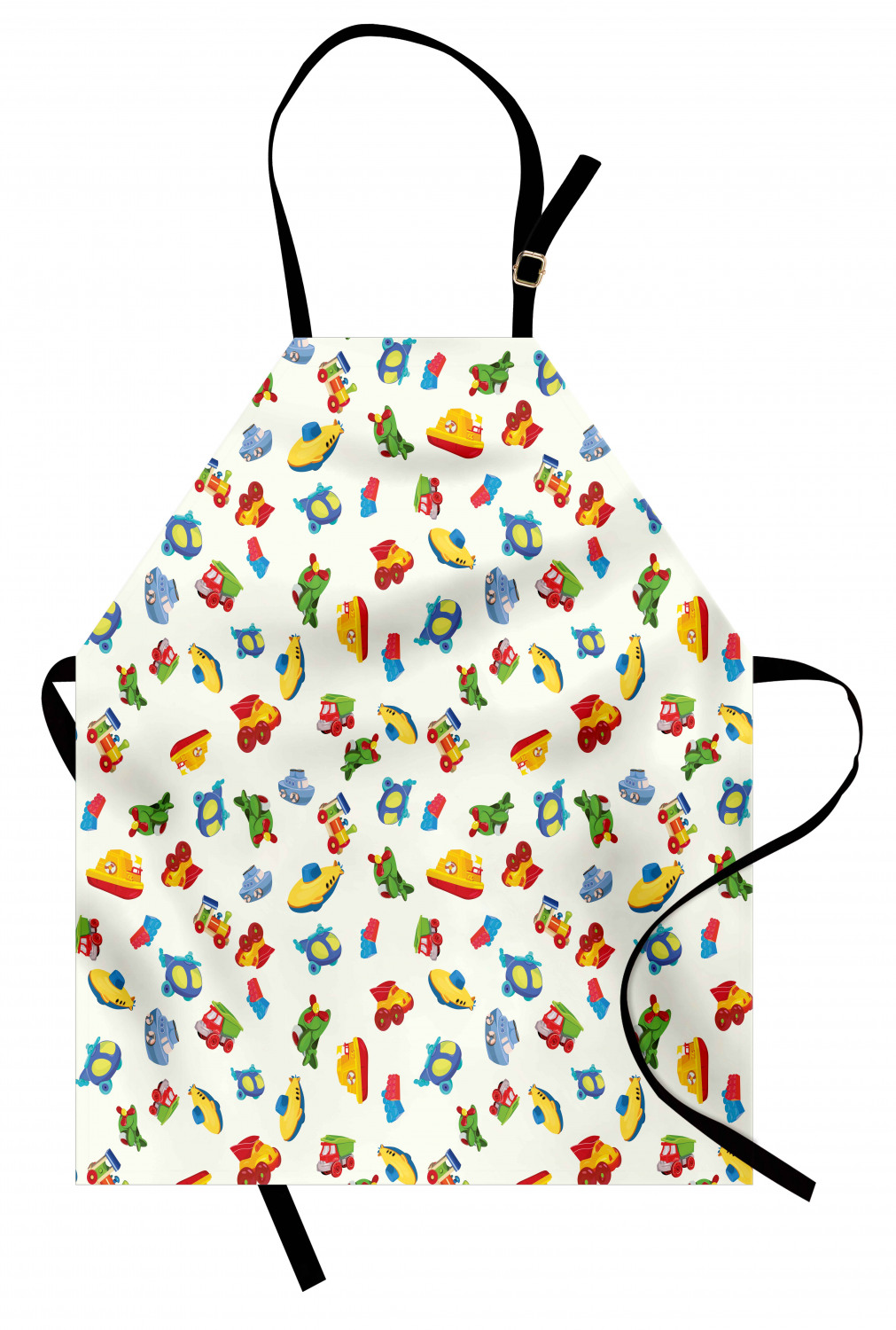 Ambesonne Durable Apron Bib with Adjustable Neck for Cooking Gardening