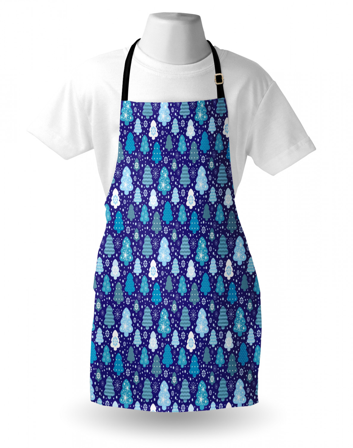 Gingerbread Man Apron Unisex Kitchen Bib with Adjustable Neck Cooking