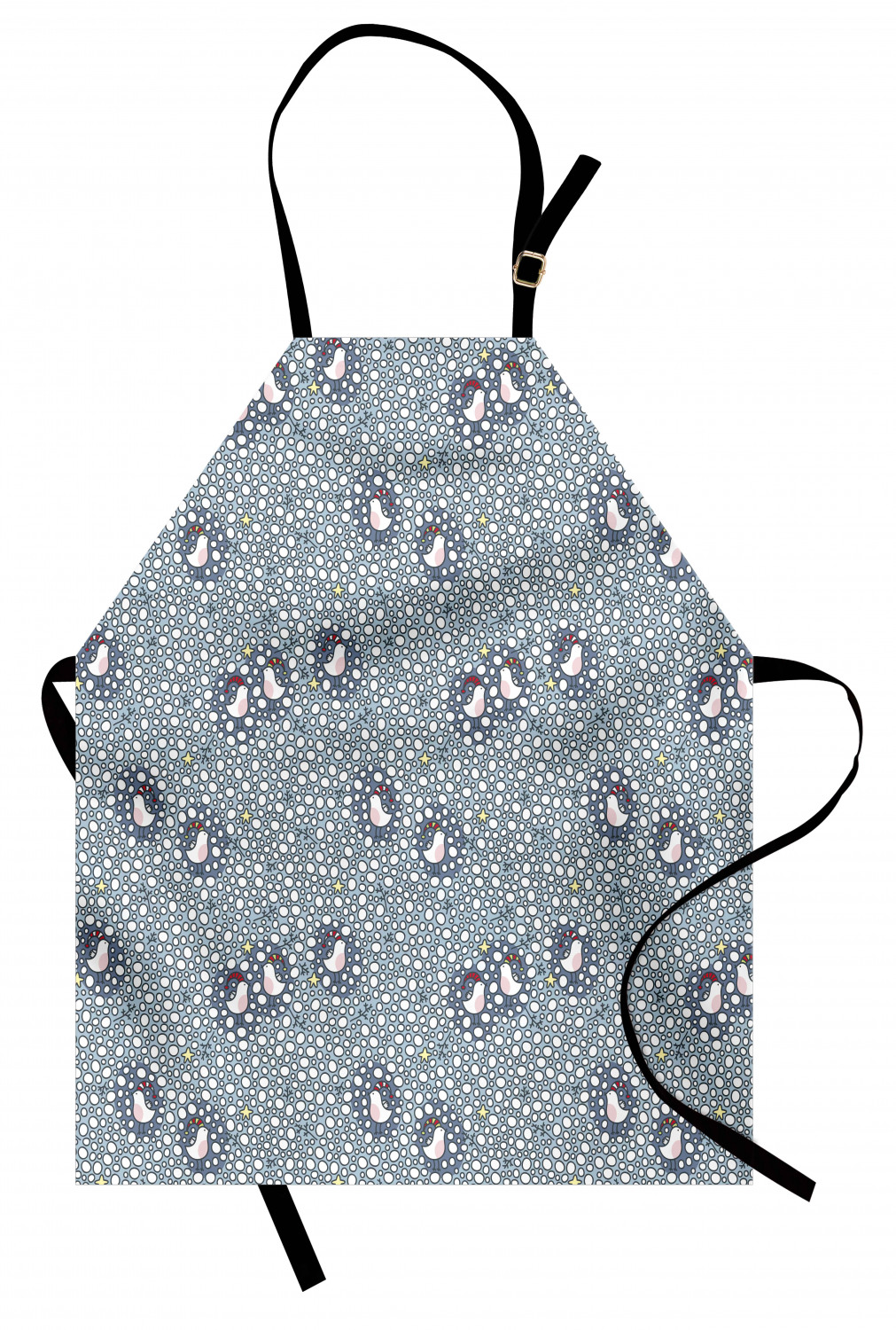 Gingerbread Man Apron Unisex Kitchen Bib with Adjustable Neck Cooking