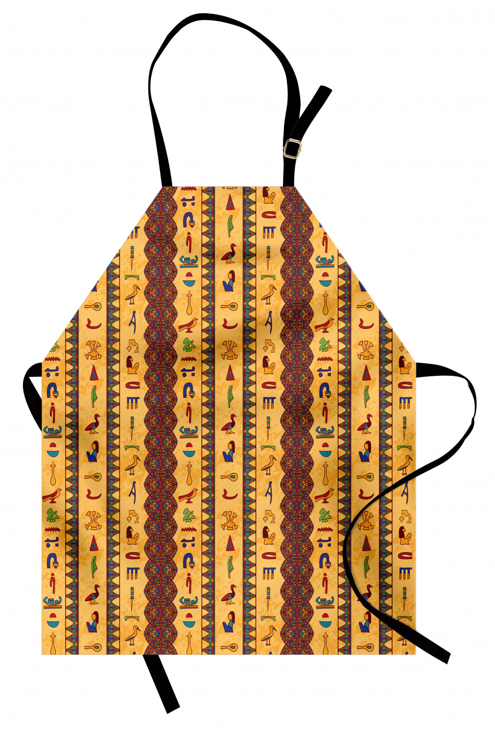 Egyptian Apron Unisex Kitchen Bib with Adjustable Neck Cooking Baking ...