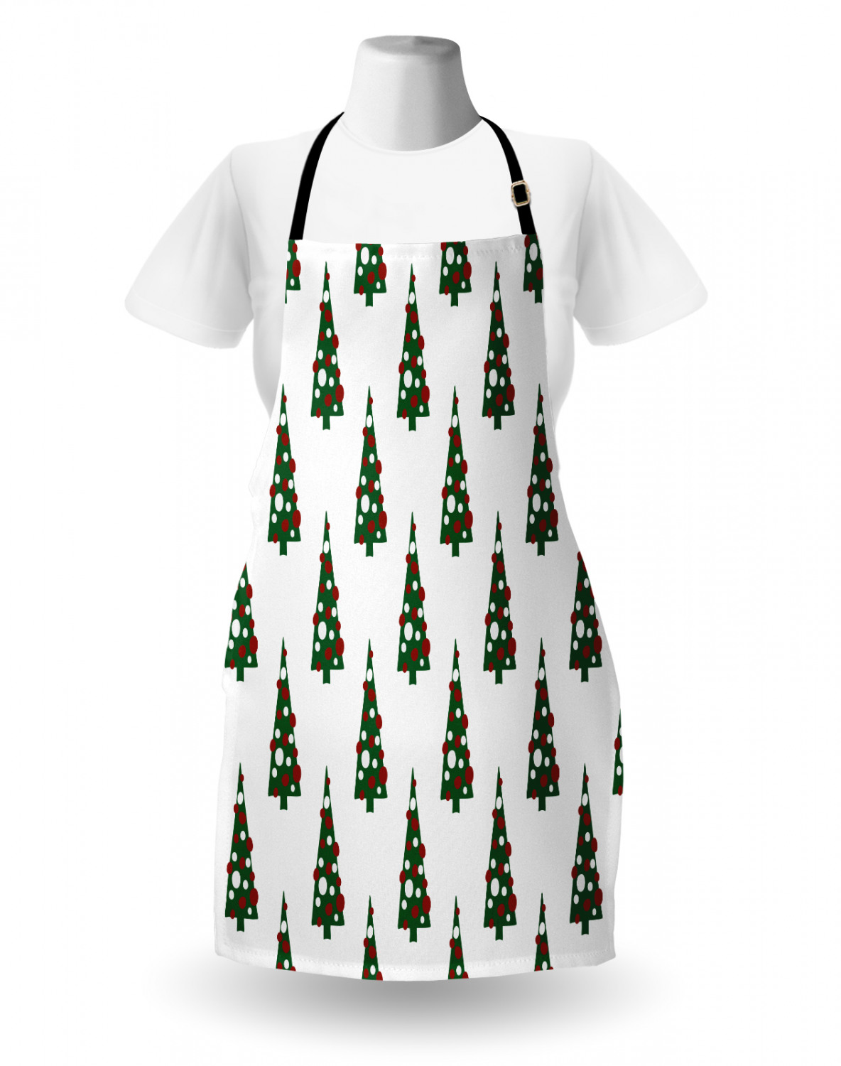 Gingerbread Man Apron Unisex Kitchen Bib with Adjustable Neck Cooking