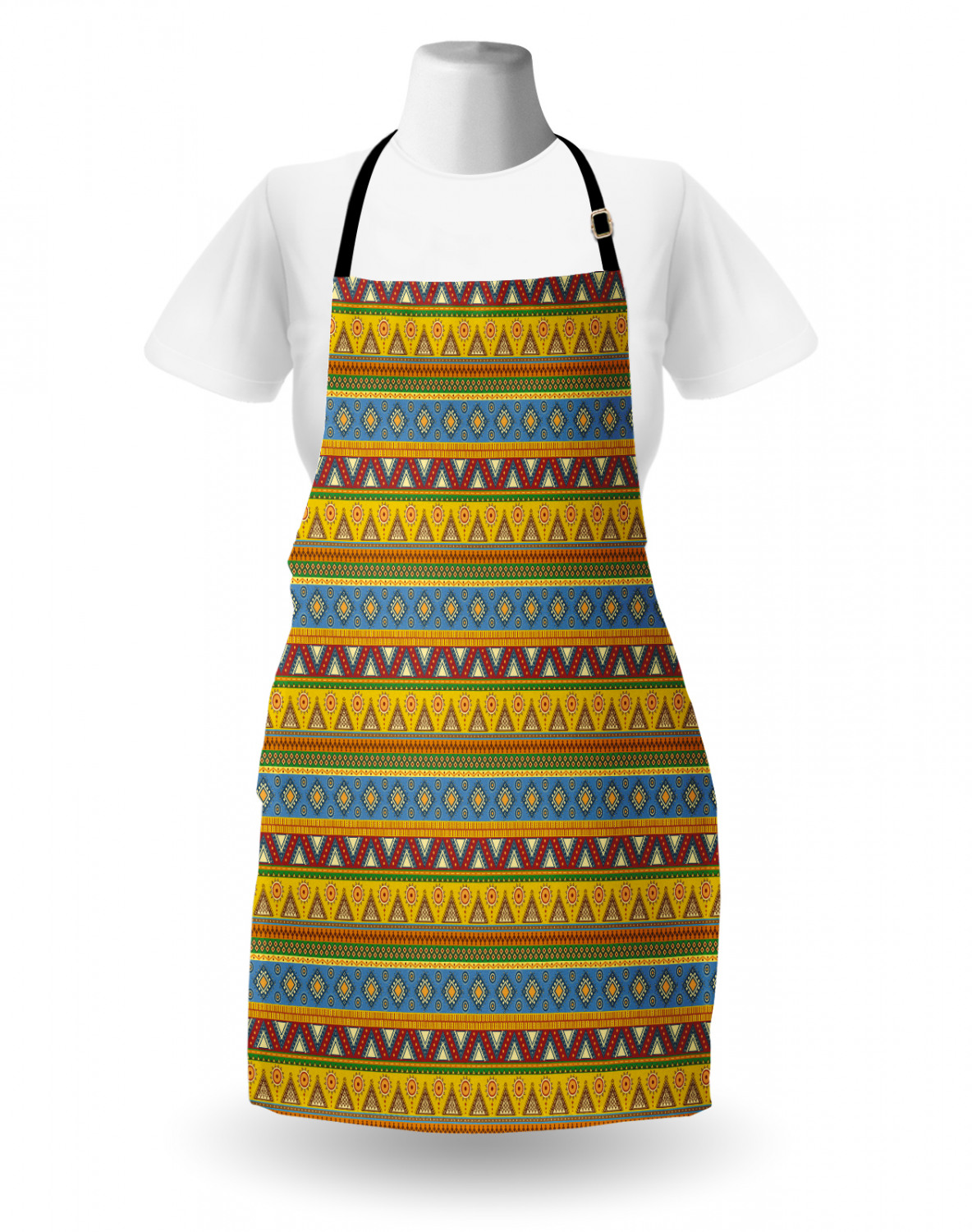 Mexican Apron Unisex Kitchen Bib with Adjustable Neck Cooking Baking eBay