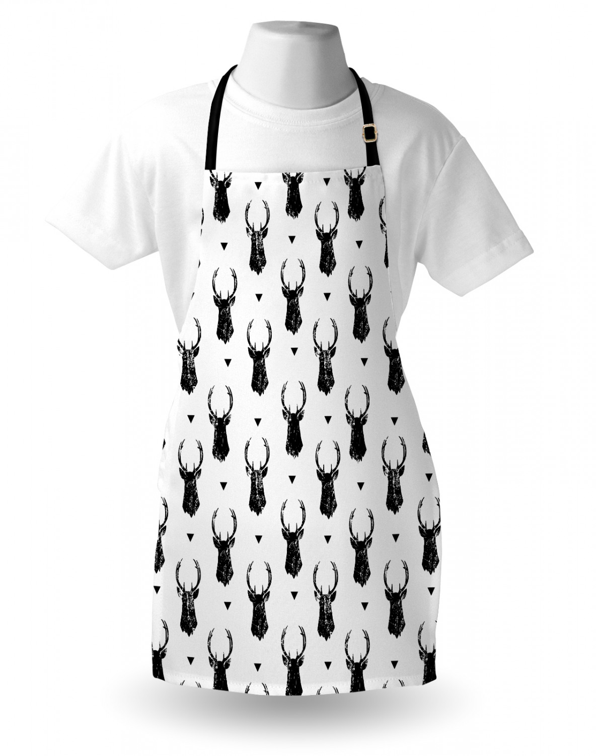 Funny Animal Apron Unisex Kitchen Bib with Adjustable Neck Cooking Baking