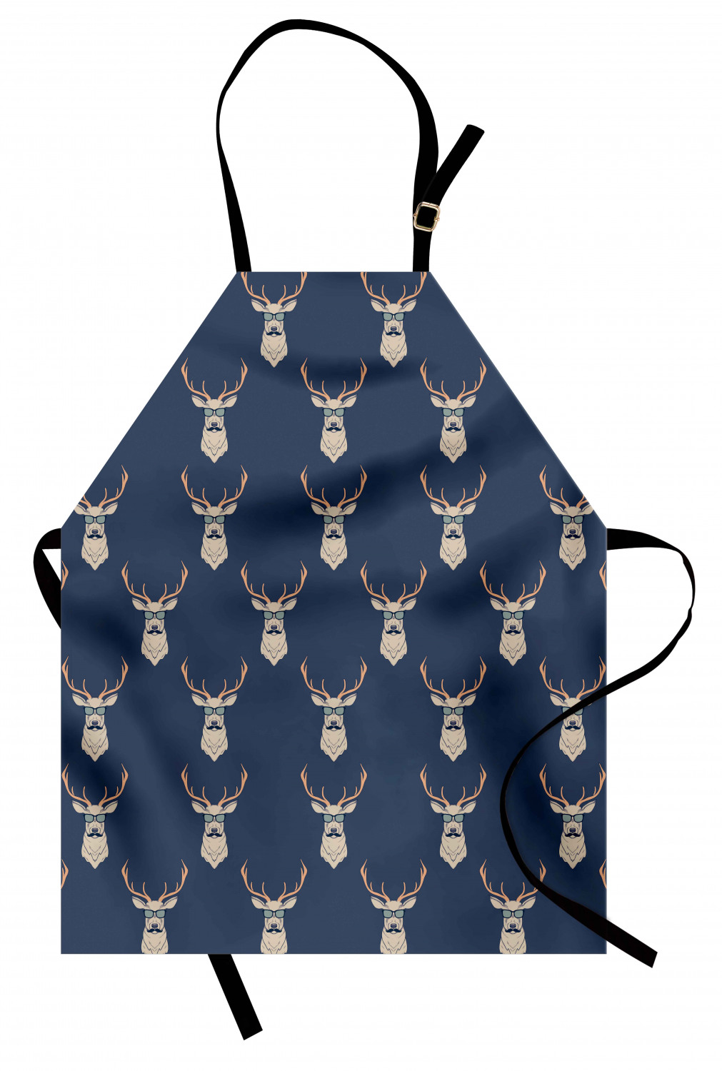 Funny Animal Apron Unisex Kitchen Bib with Adjustable Neck Cooking Baking