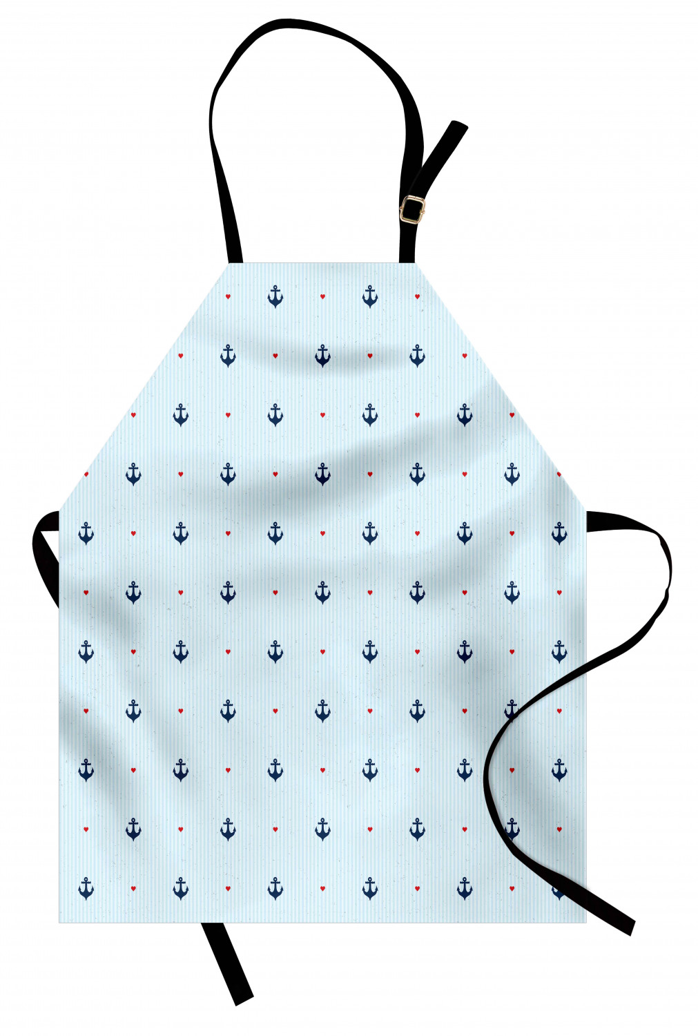 Nautical Whale Apron Unisex Kitchen Bib with Adjustable Neck Cooking