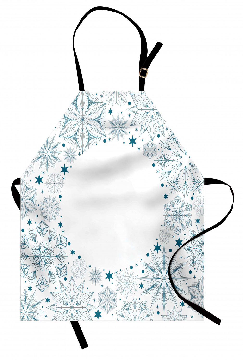 Gingerbread Man Apron Unisex Kitchen Bib with Adjustable Neck Cooking