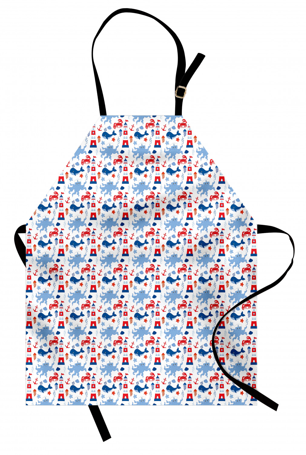 Funny Animal Apron Unisex Kitchen Bib with Adjustable Neck Cooking Baking