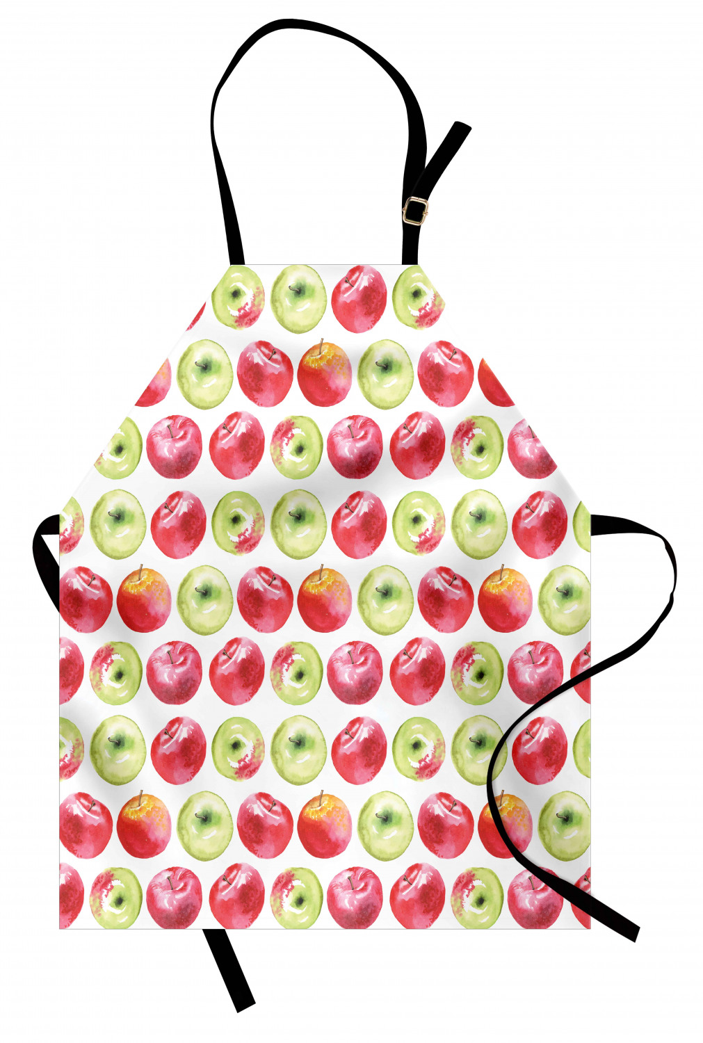 Ambesonne Delantal de frutas babero de cocina unisex con cuello ajustable para hornear