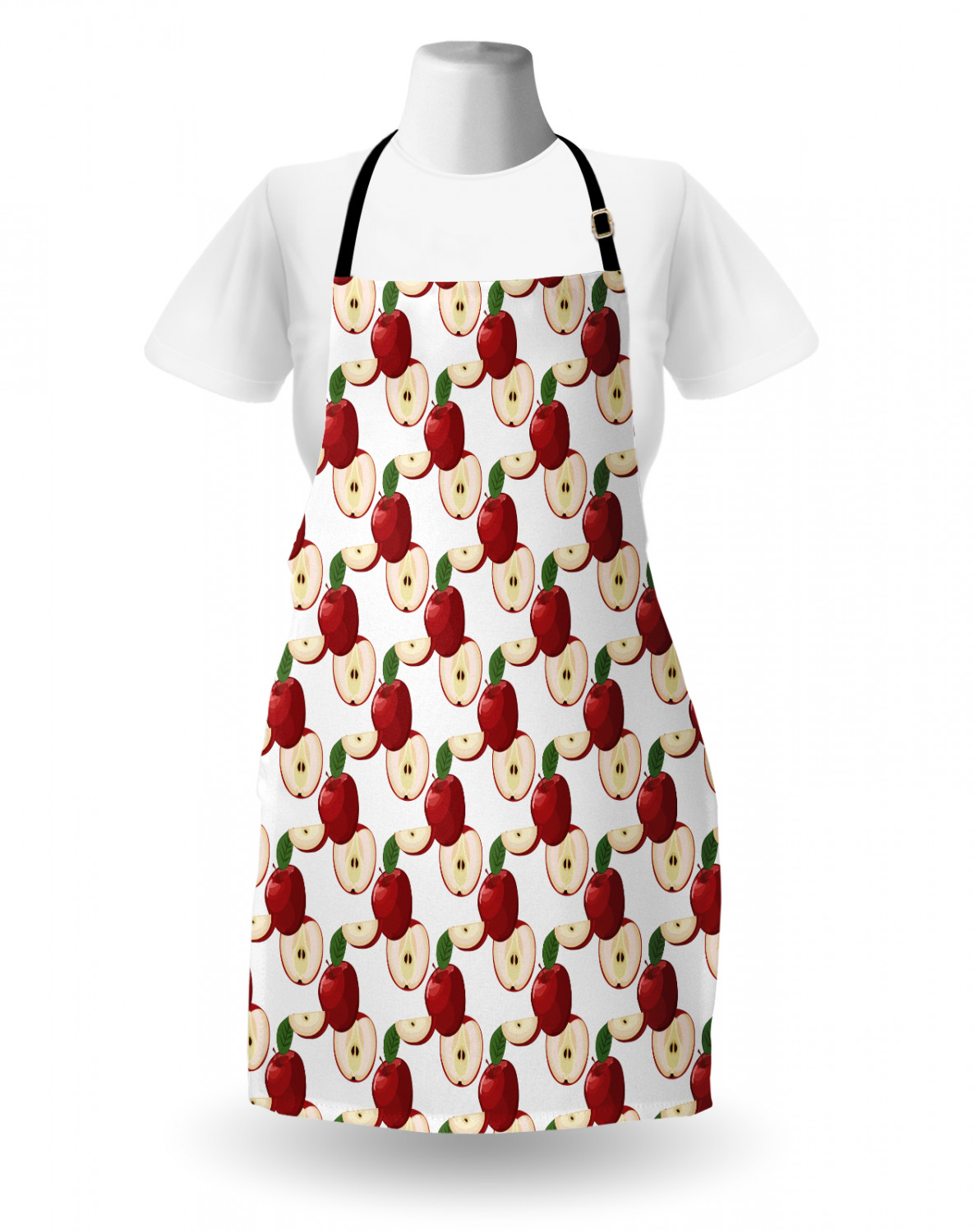 Ambesonne Apron Unisex Bib with Adjustable Strap for Working