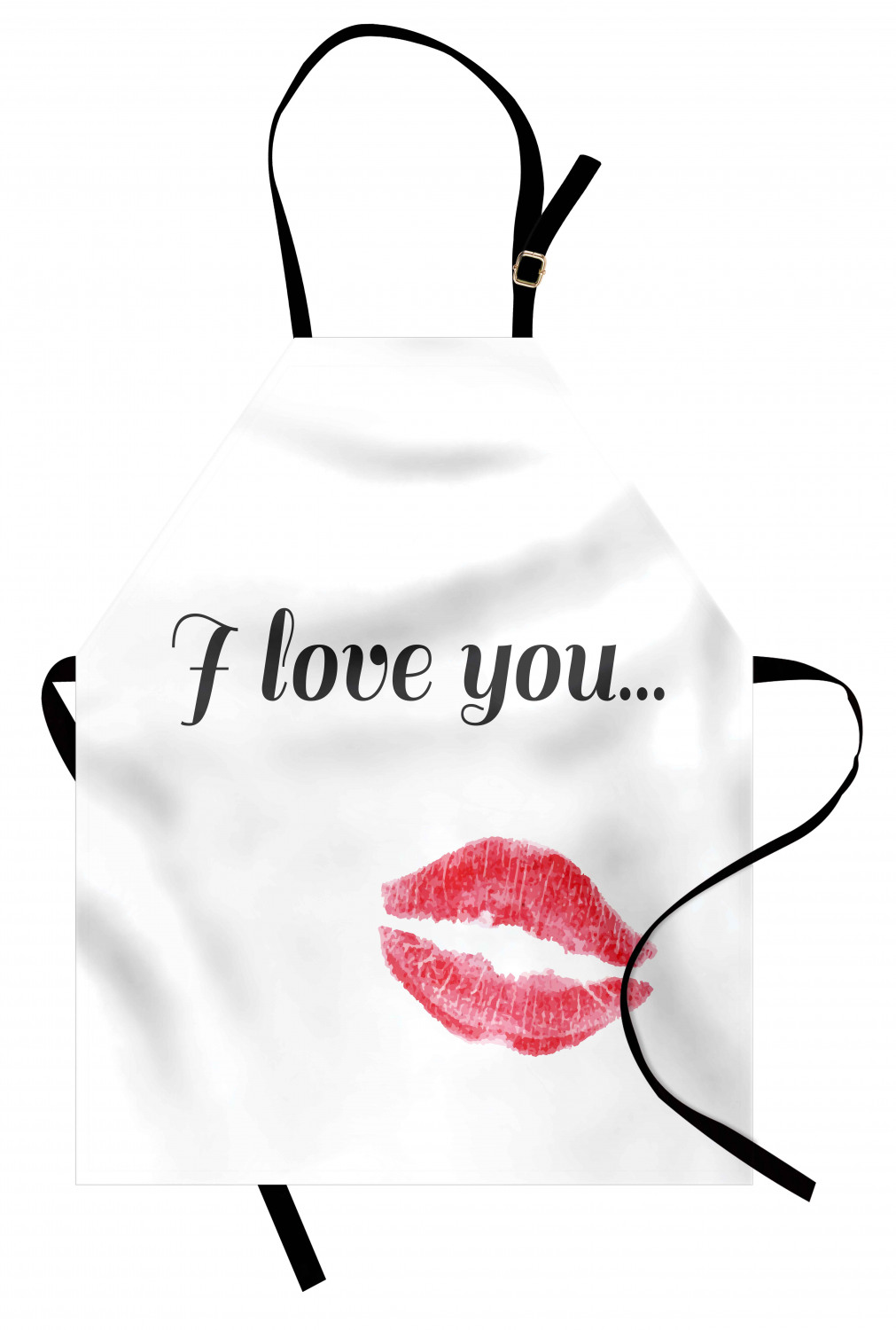 Ambesonne Love Saying Kids Apron Boys Girls Apron Bib Cooking & Painting